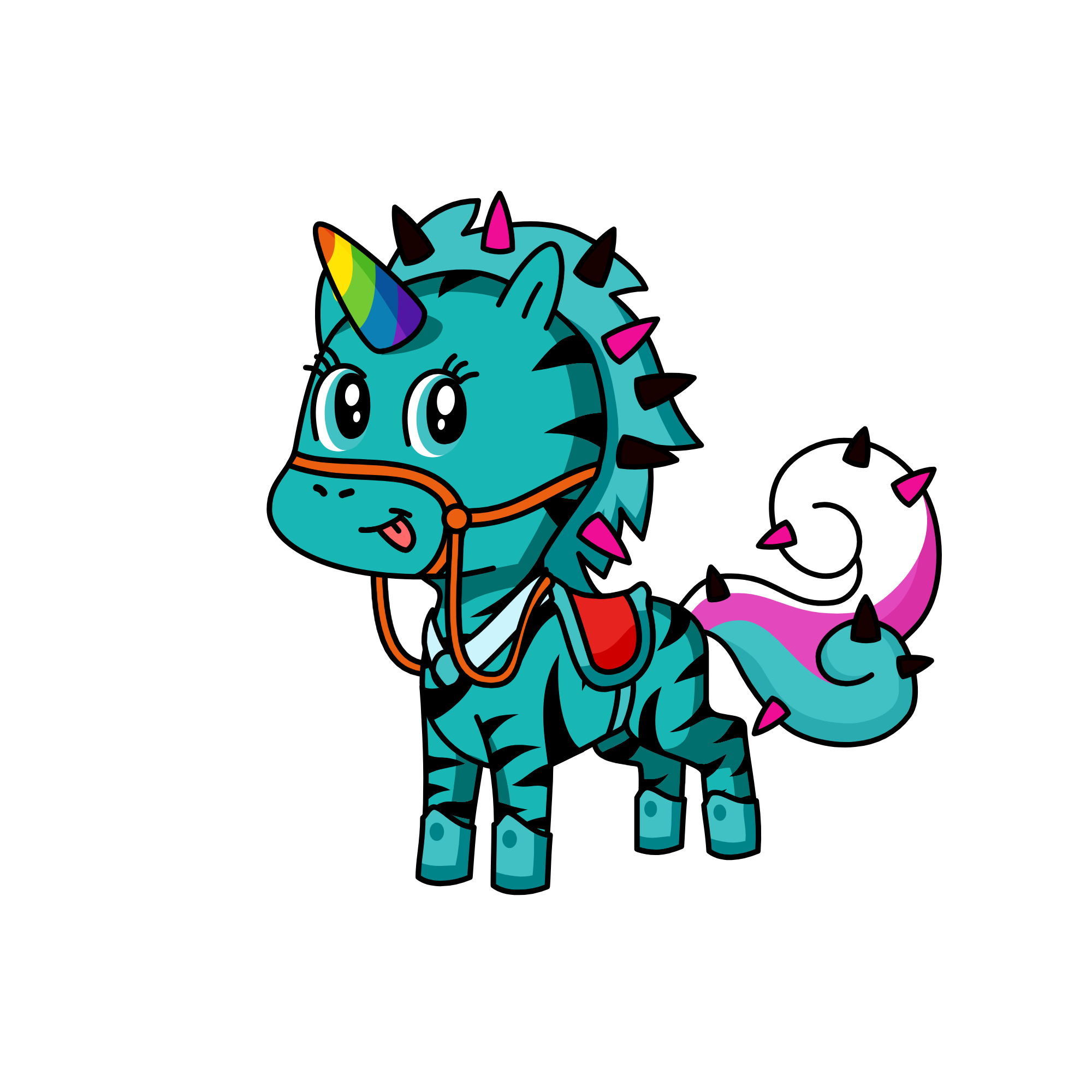 snow ball, the unicorn