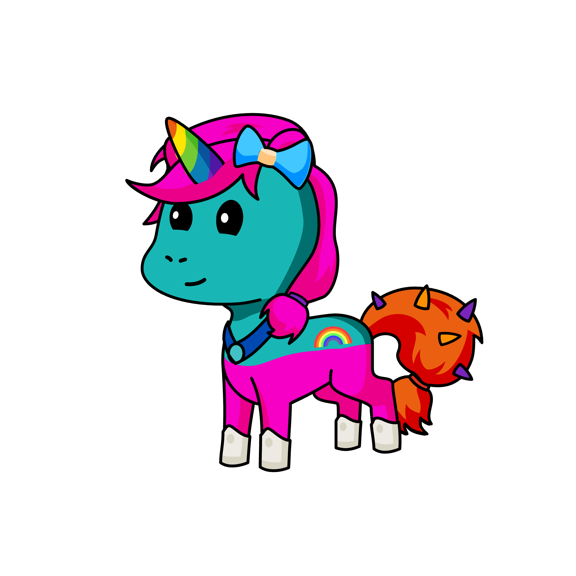Andomint, the unicorn
