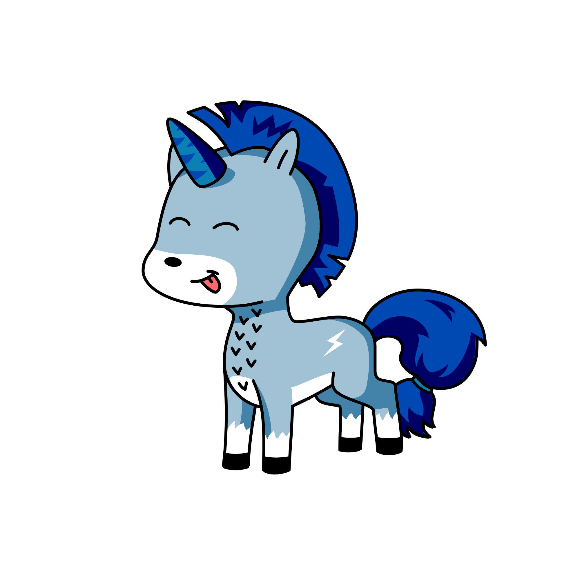 I LOVE YOU PERSON, the unicorn