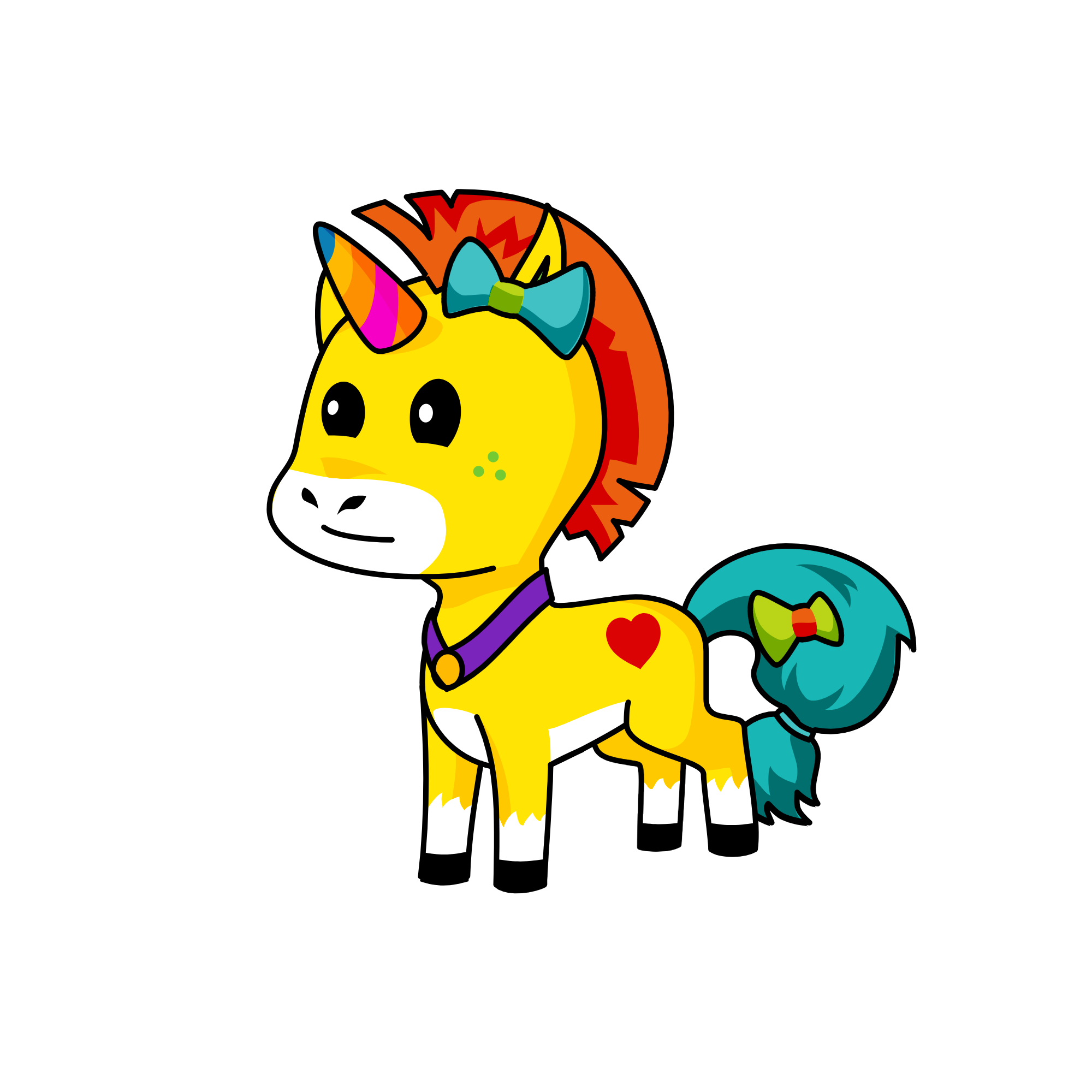 Excuse me, enough with the bad words, sir, the unicorn