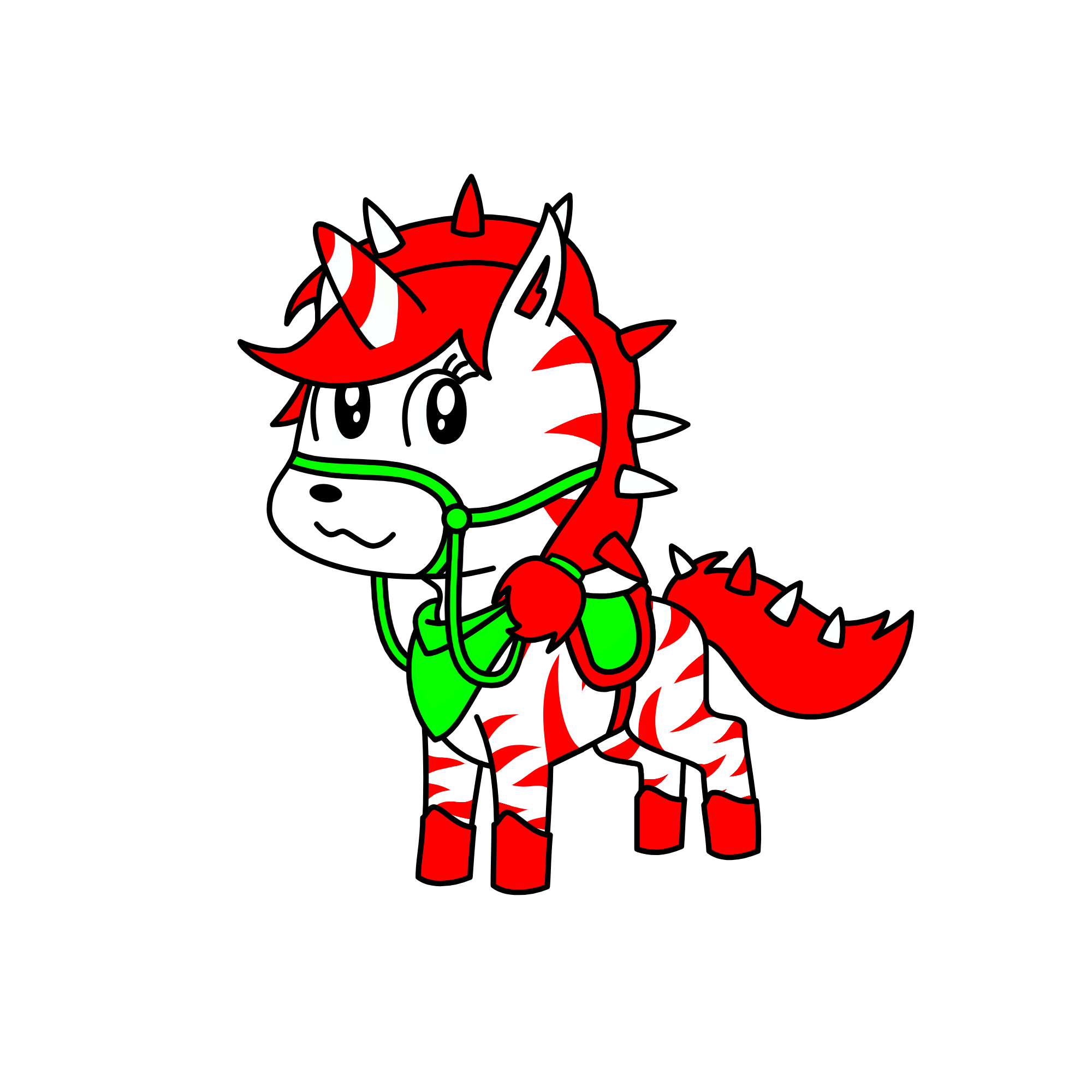 Christmas Person, the unicorn