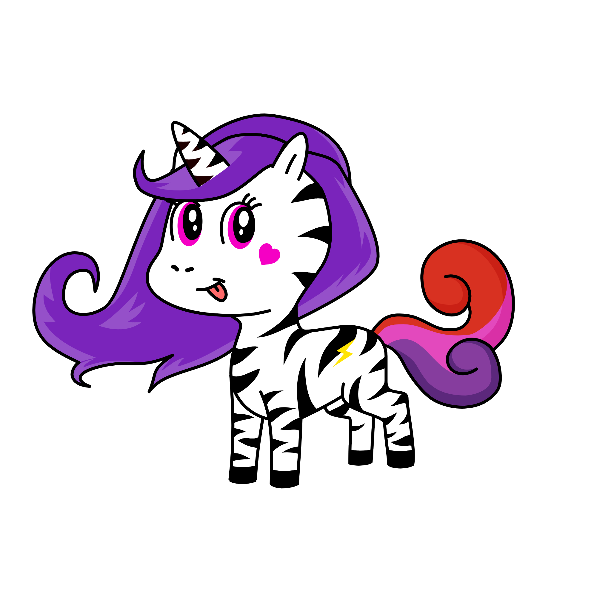 sky ligst, the unicorn