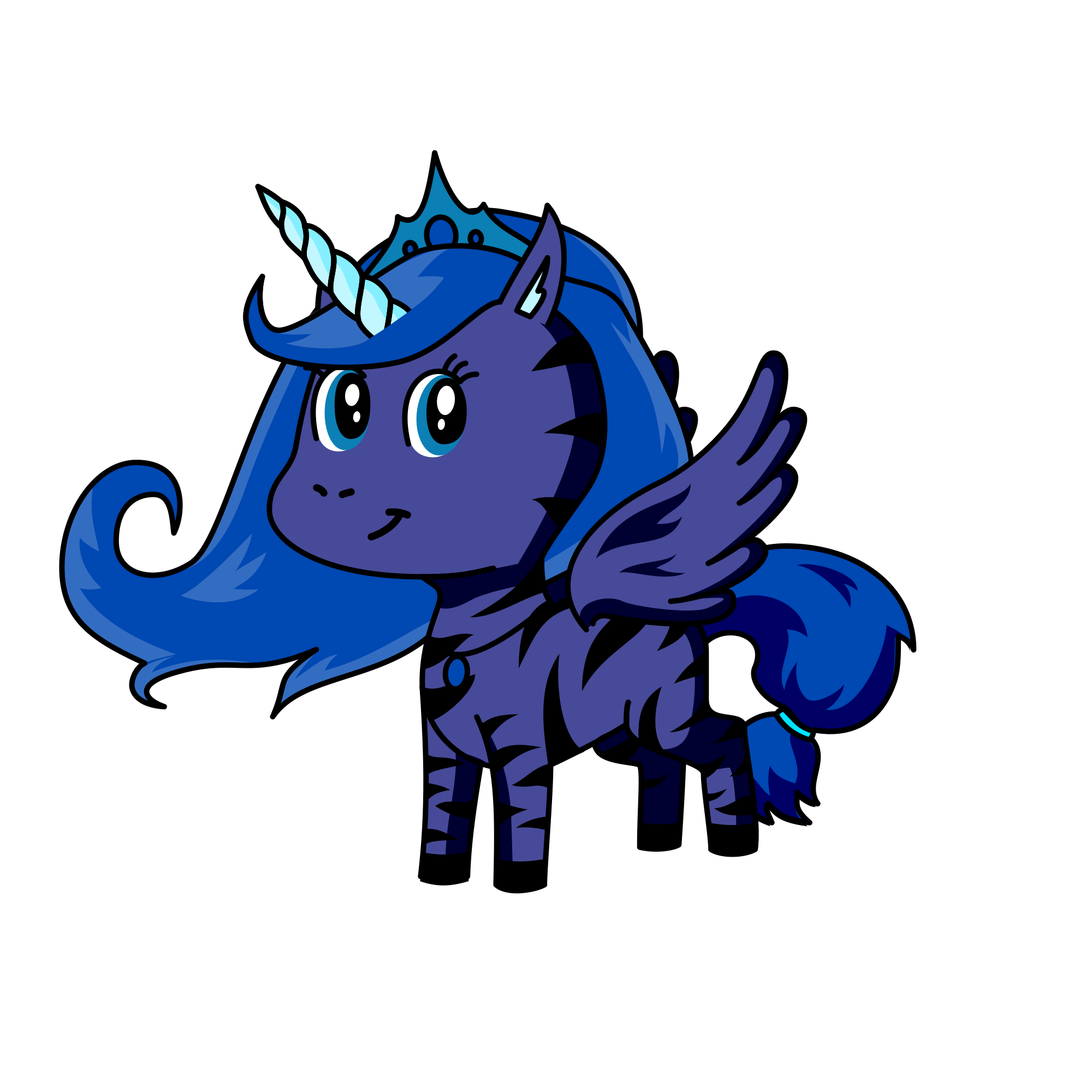 Luna, the unicorn