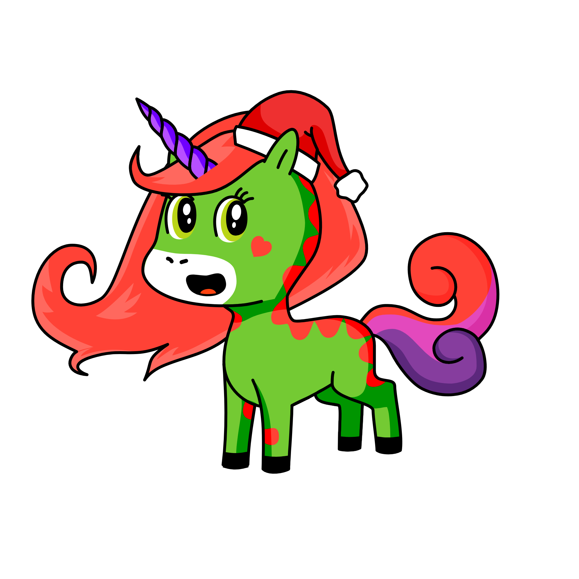 Holly, the unicorn