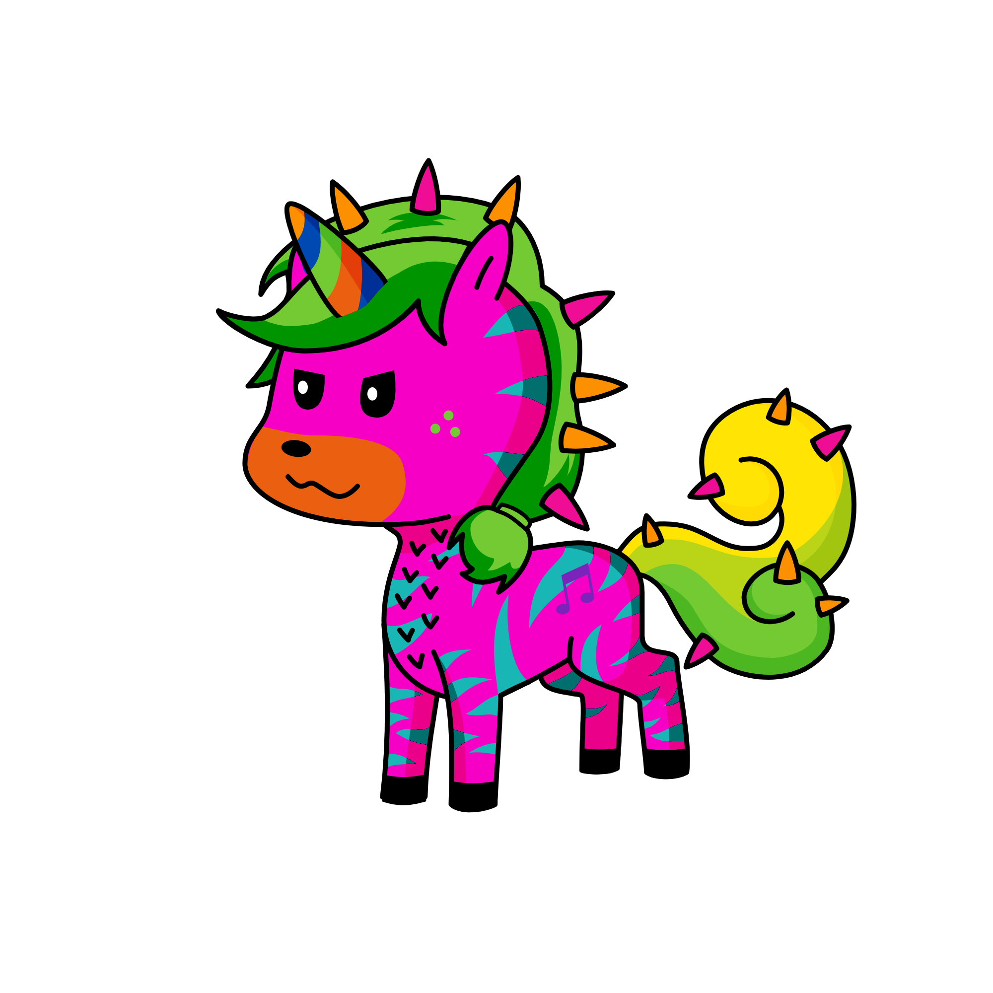 pride, the unicorn