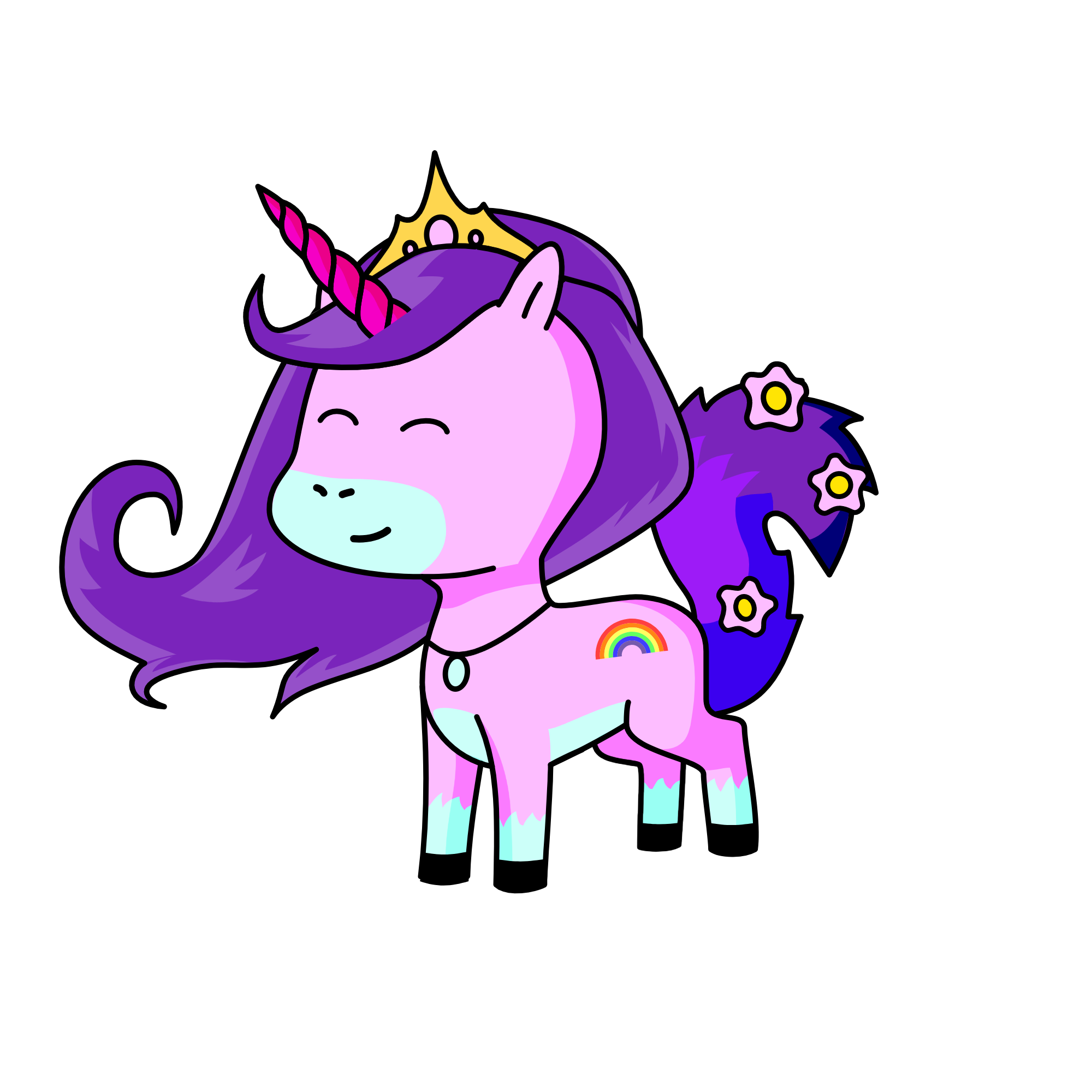 Cotton Candy, the unicorn