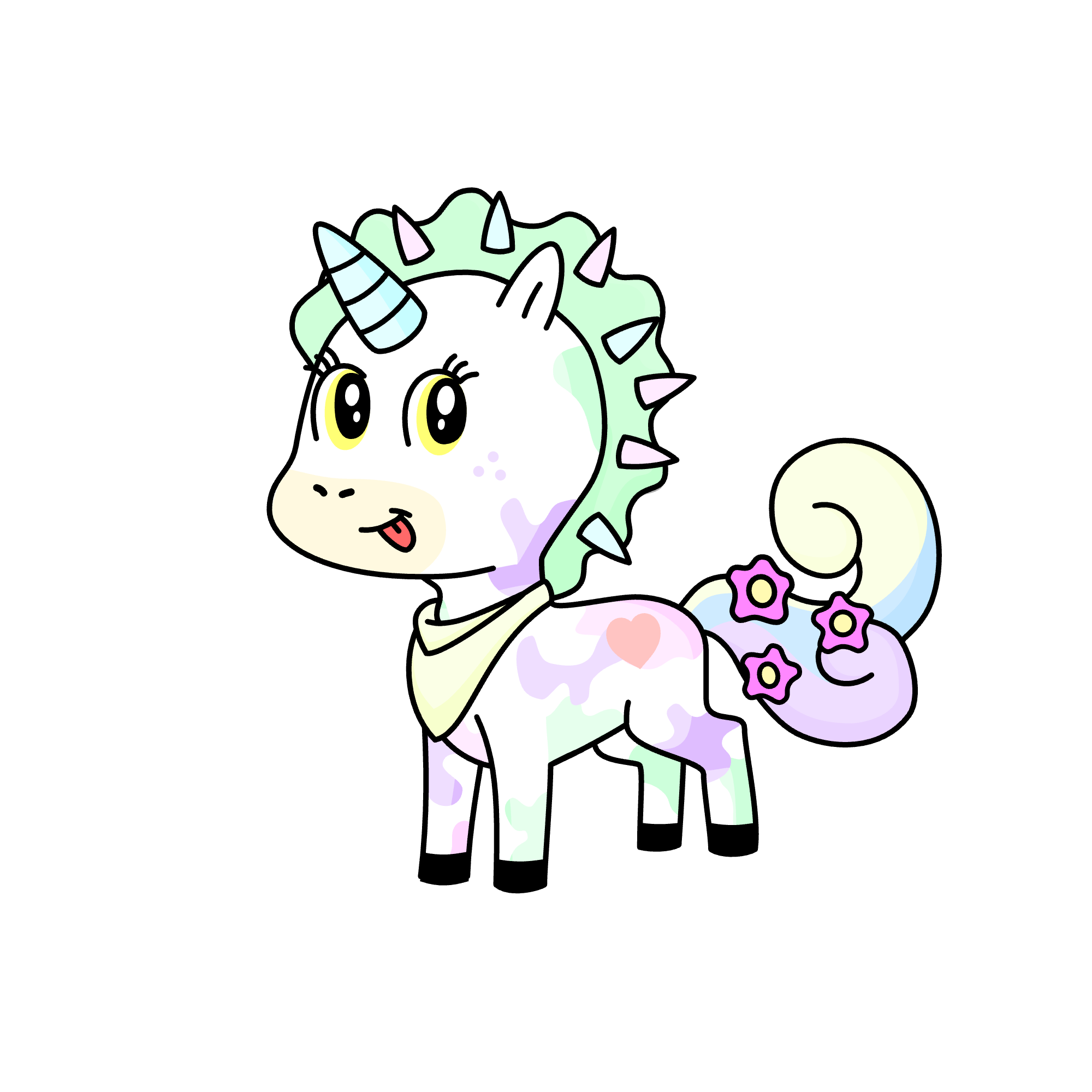 Pinkie, the unicorn