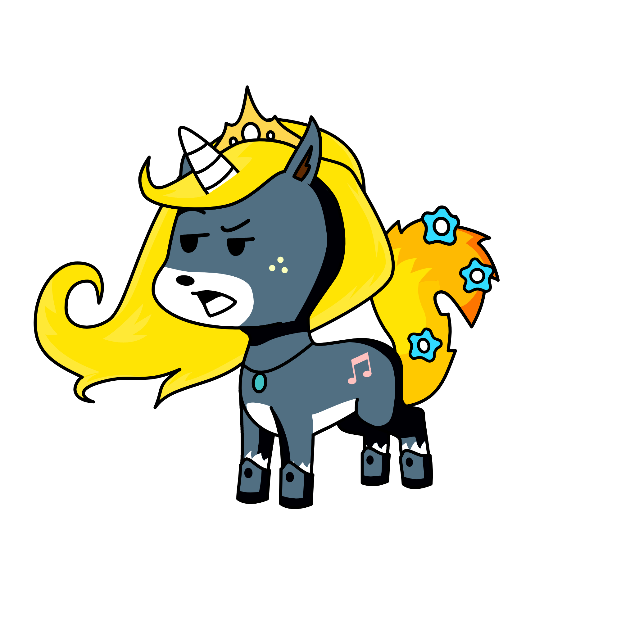 baddie , the unicorn