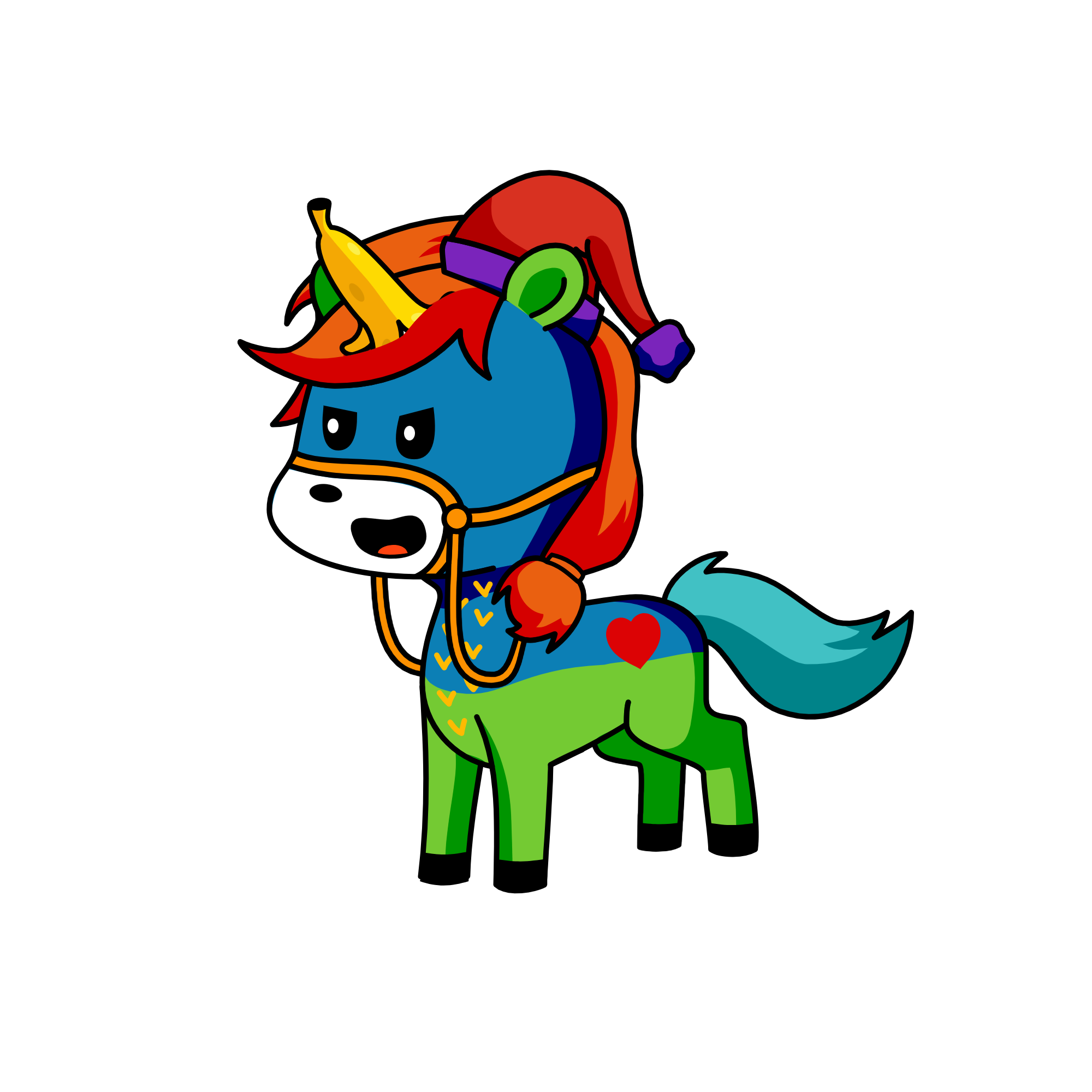 HAIII KORAAA, ITS MEHH, the unicorn