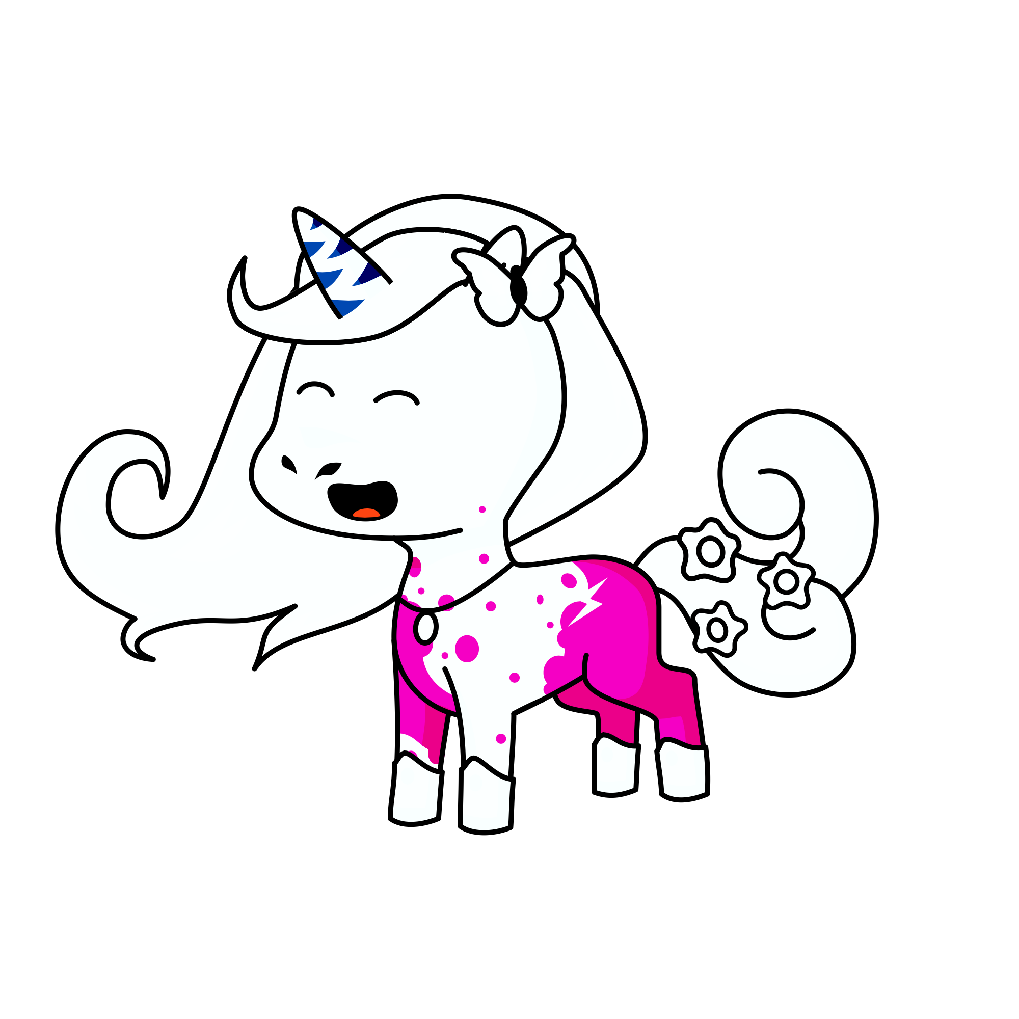 I’m spreading my seedlings , the unicorn