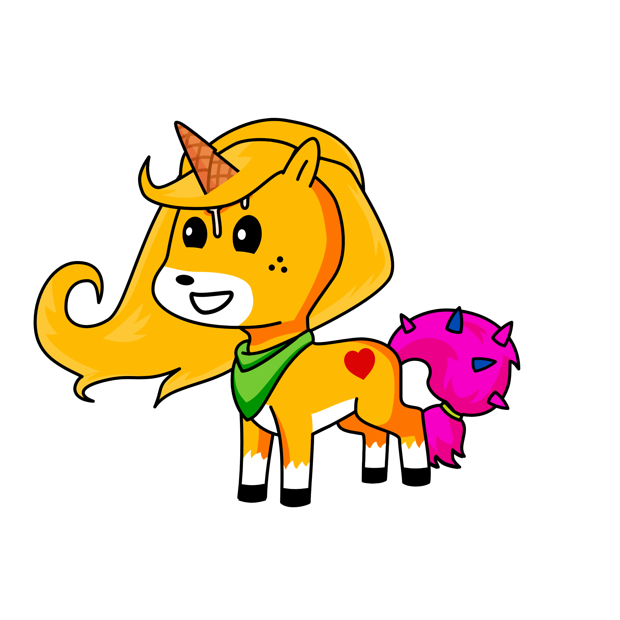 Uh, have fun with your seed thingys, the unicorn