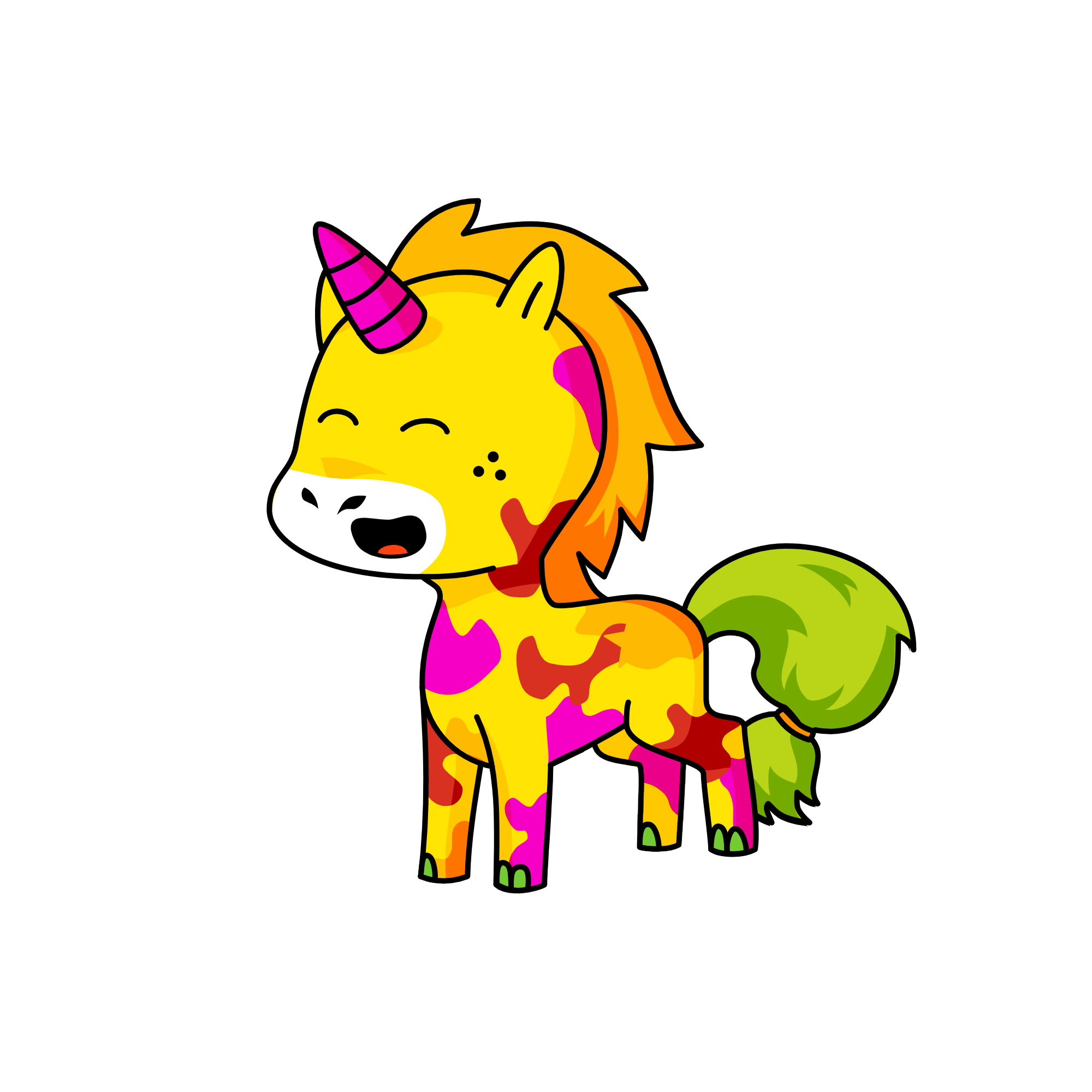Maybe your dreaming bc Im doing homework at the moment, the unicorn