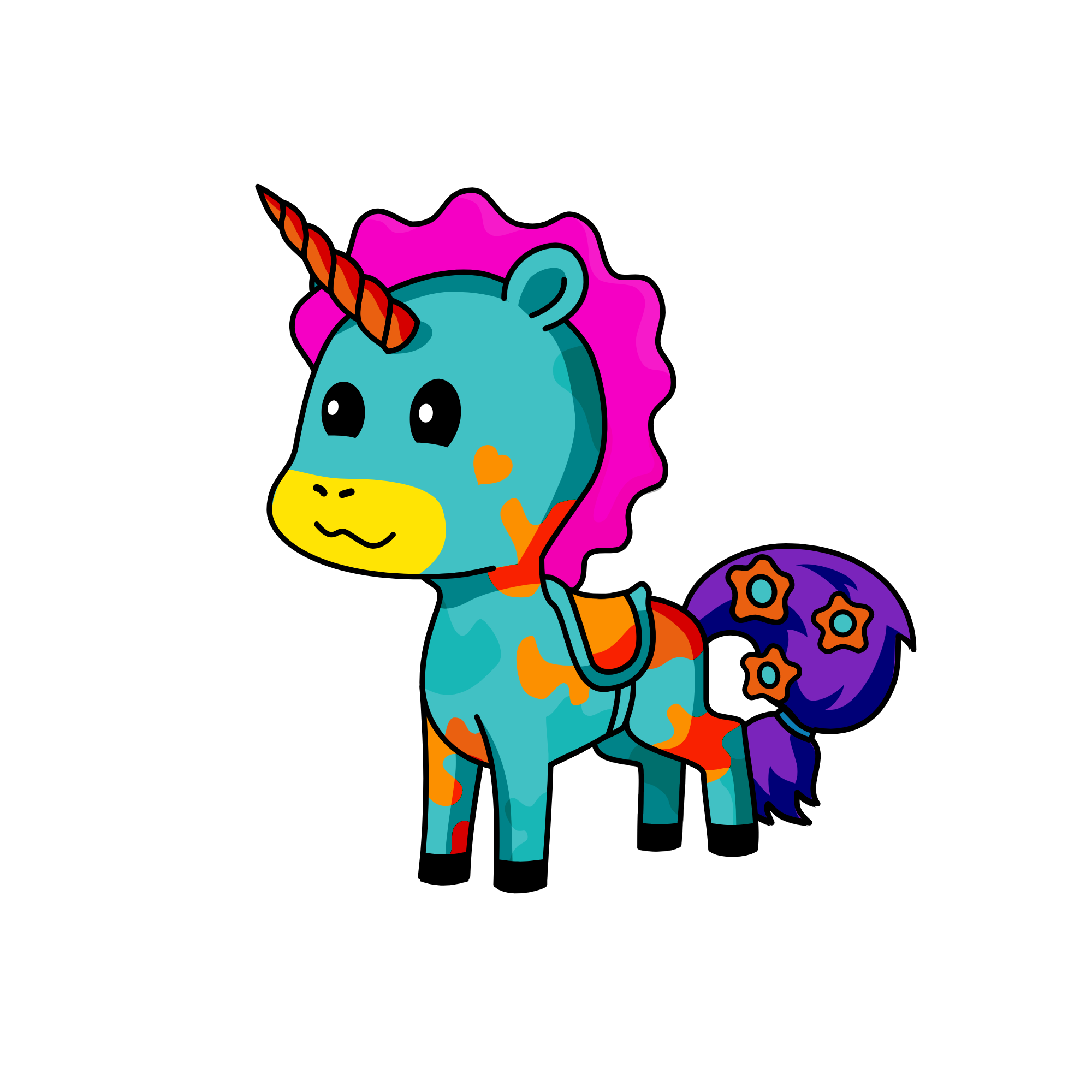 Boys tend to have crazy dreams, the unicorn