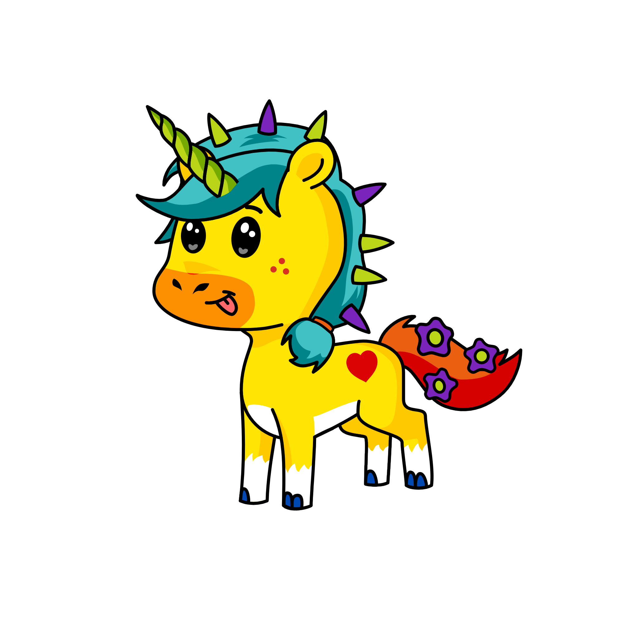 Yawn, the unicorn