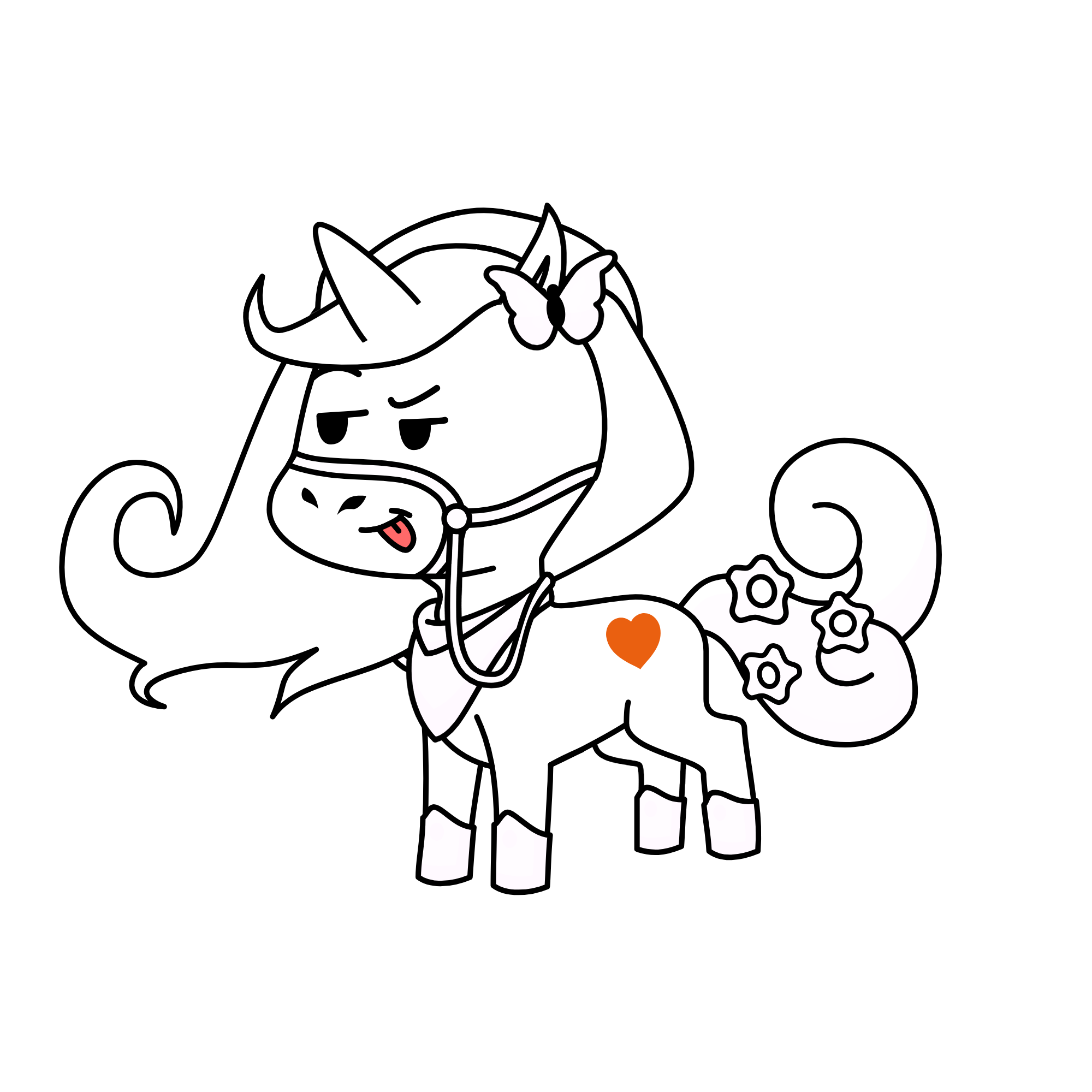 That one kid who has no brain, the unicorn