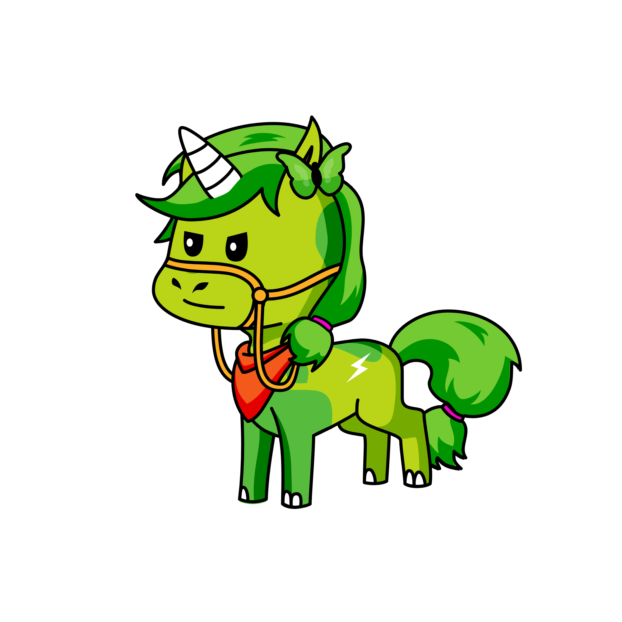 Leaf, the unicorn