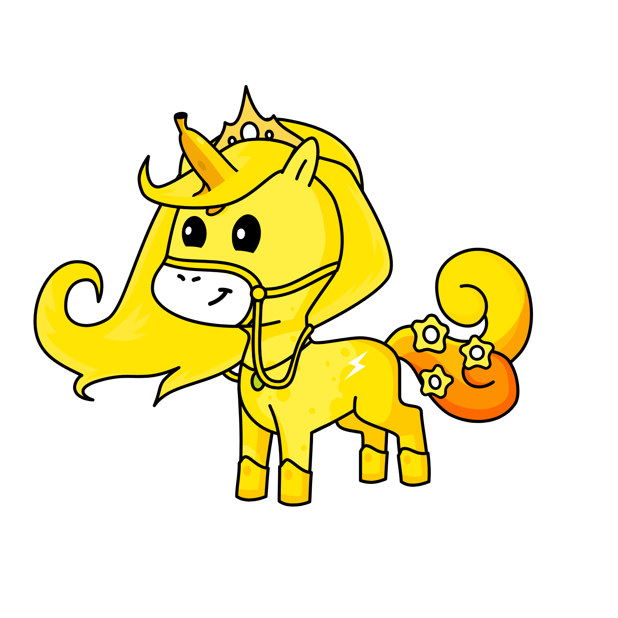 Queen BANANA!!, the unicorn