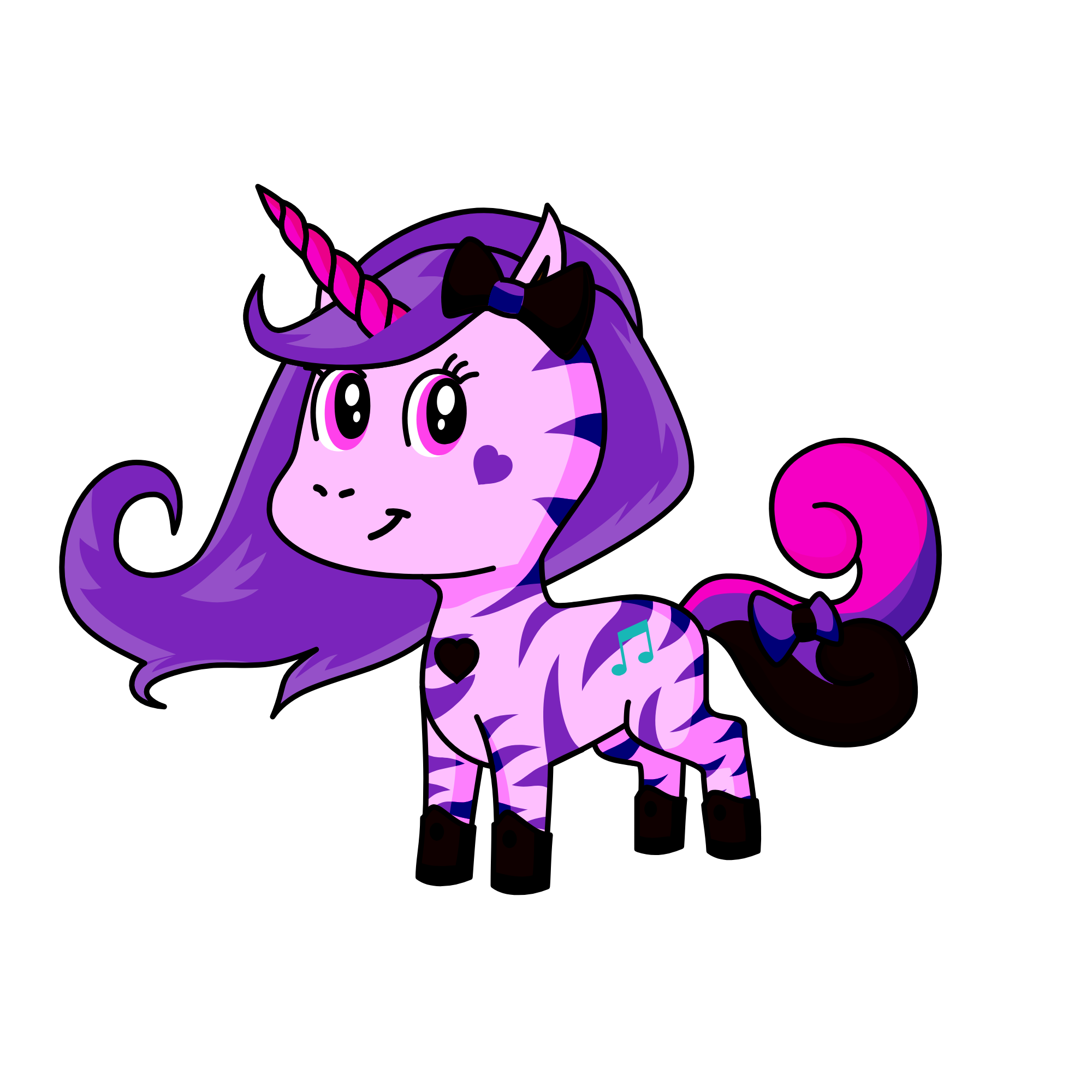Love, the unicorn