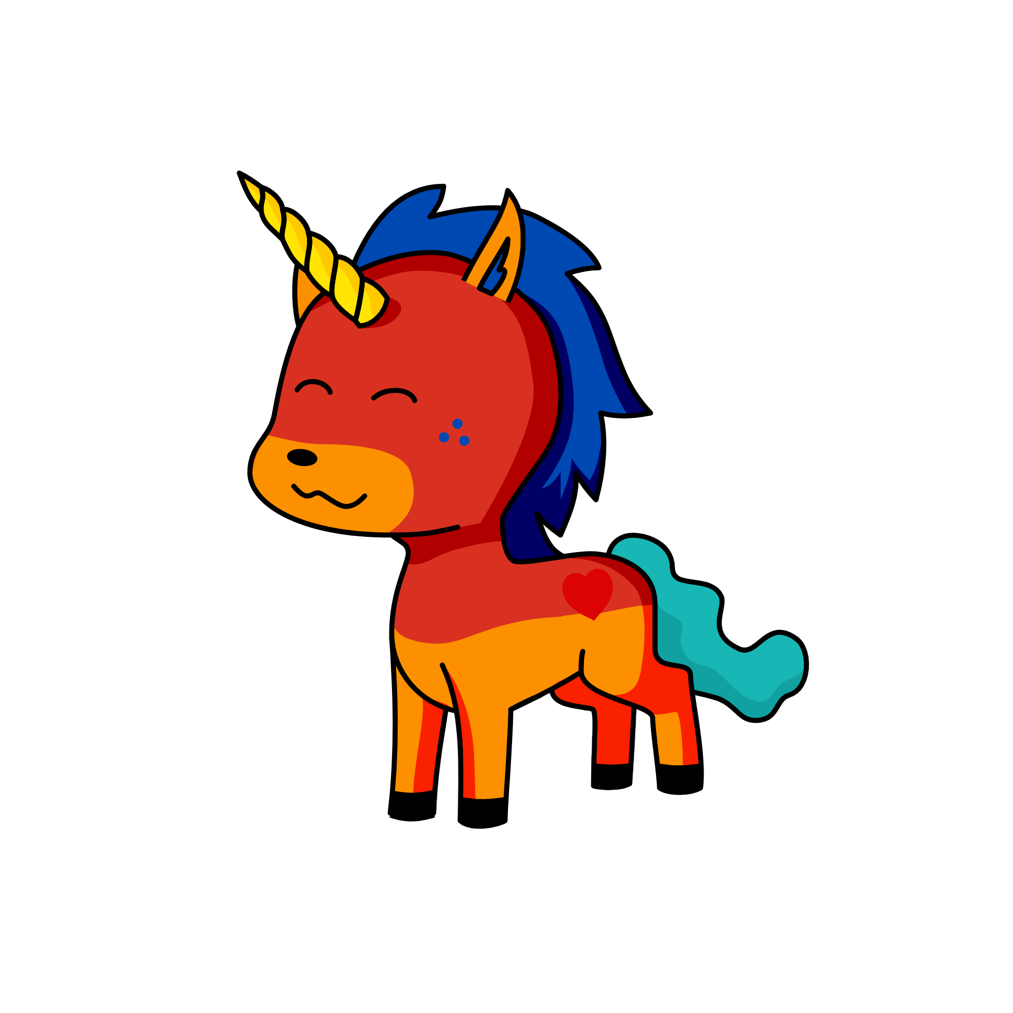 WEE WEEEEEE, HIIIIIII, the unicorn