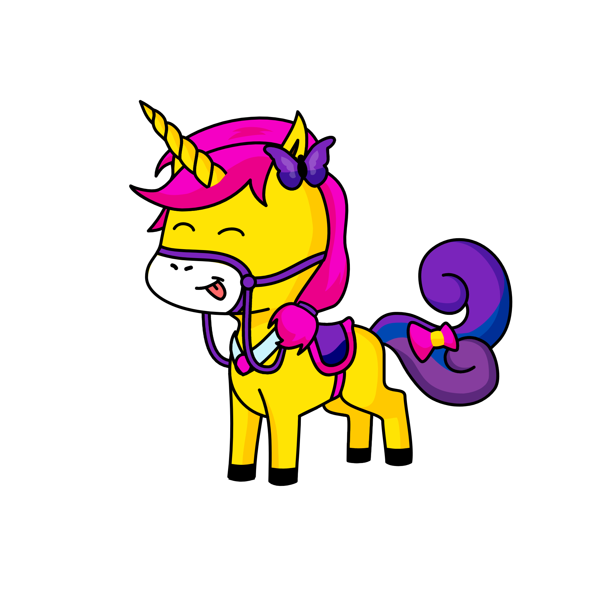 winter, the unicorn