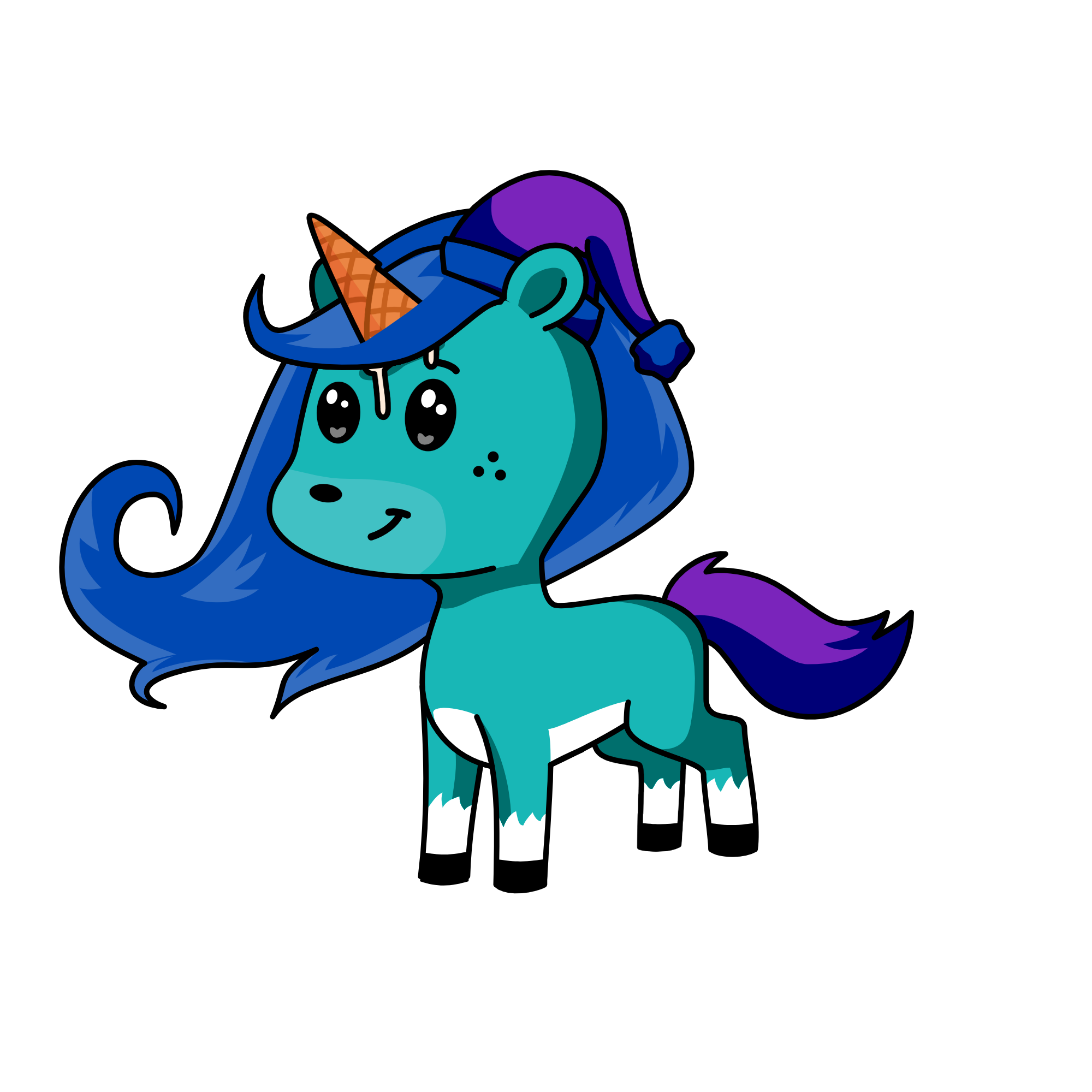 Hai Kory, the unicorn
