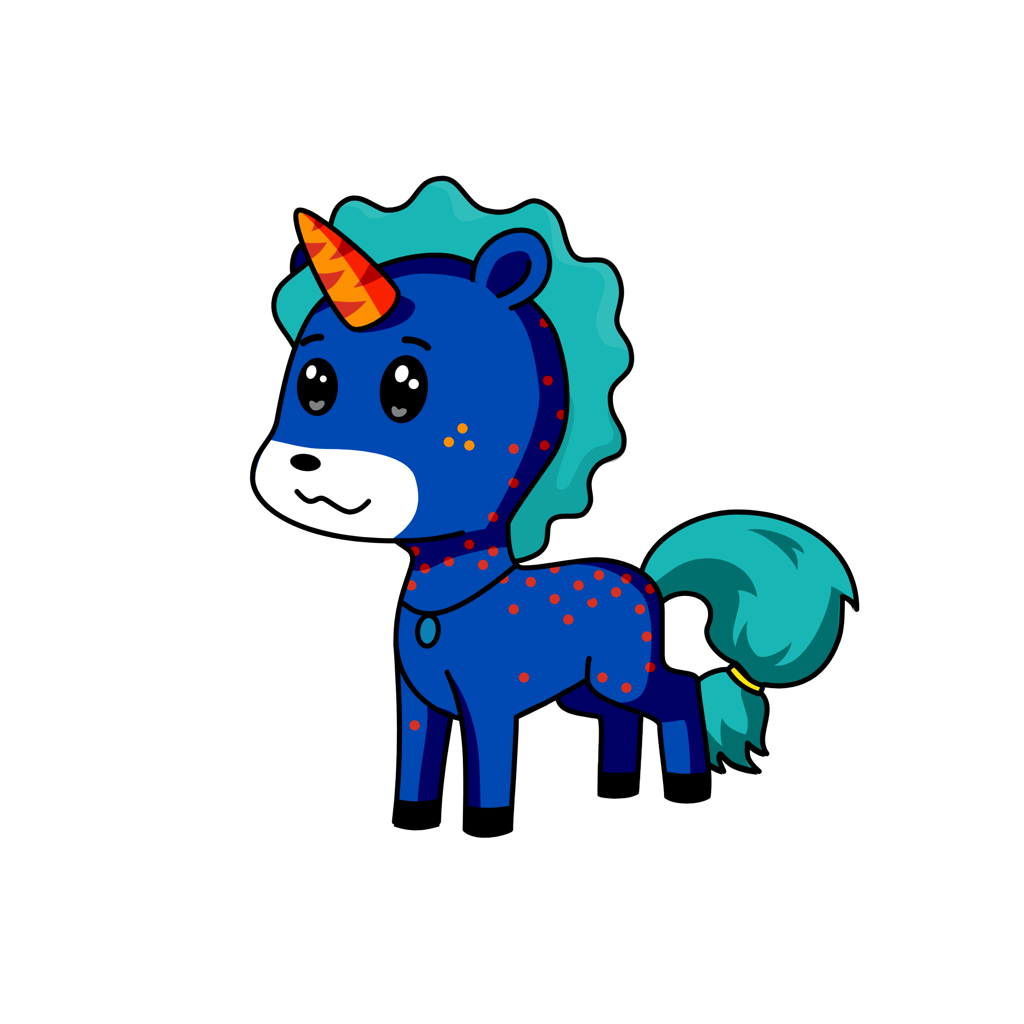 Anni banani, the unicorn