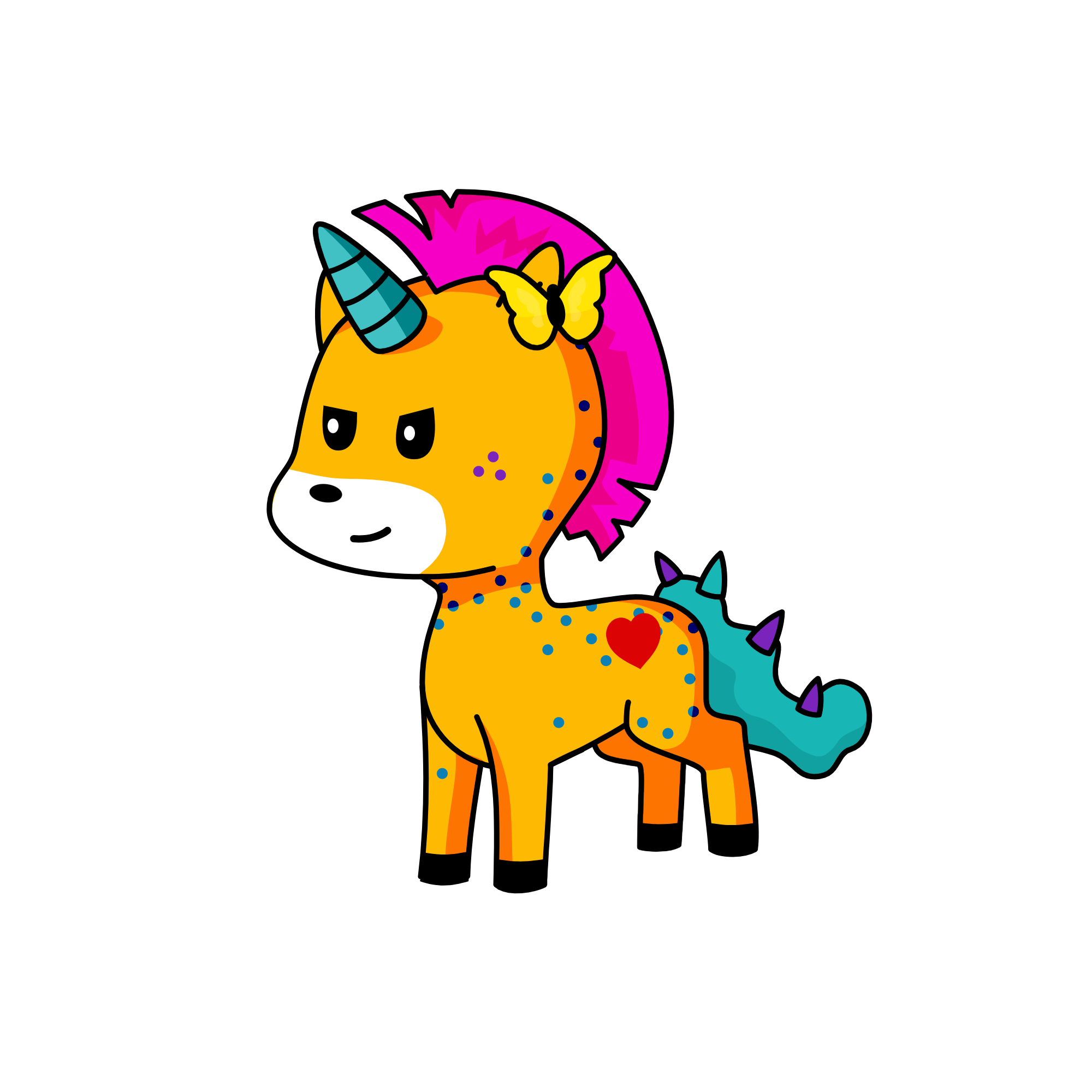 Itza me, a Vicky!, the unicorn