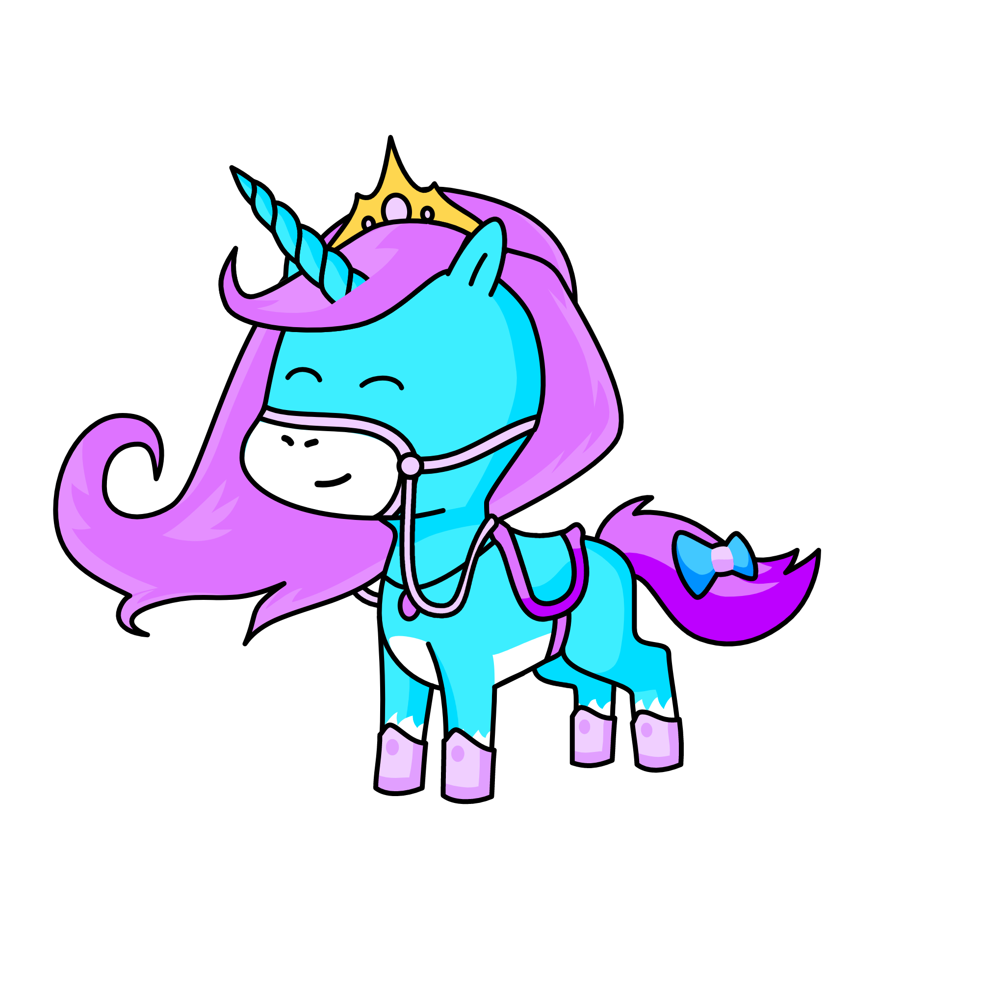 pricess winter, the unicorn