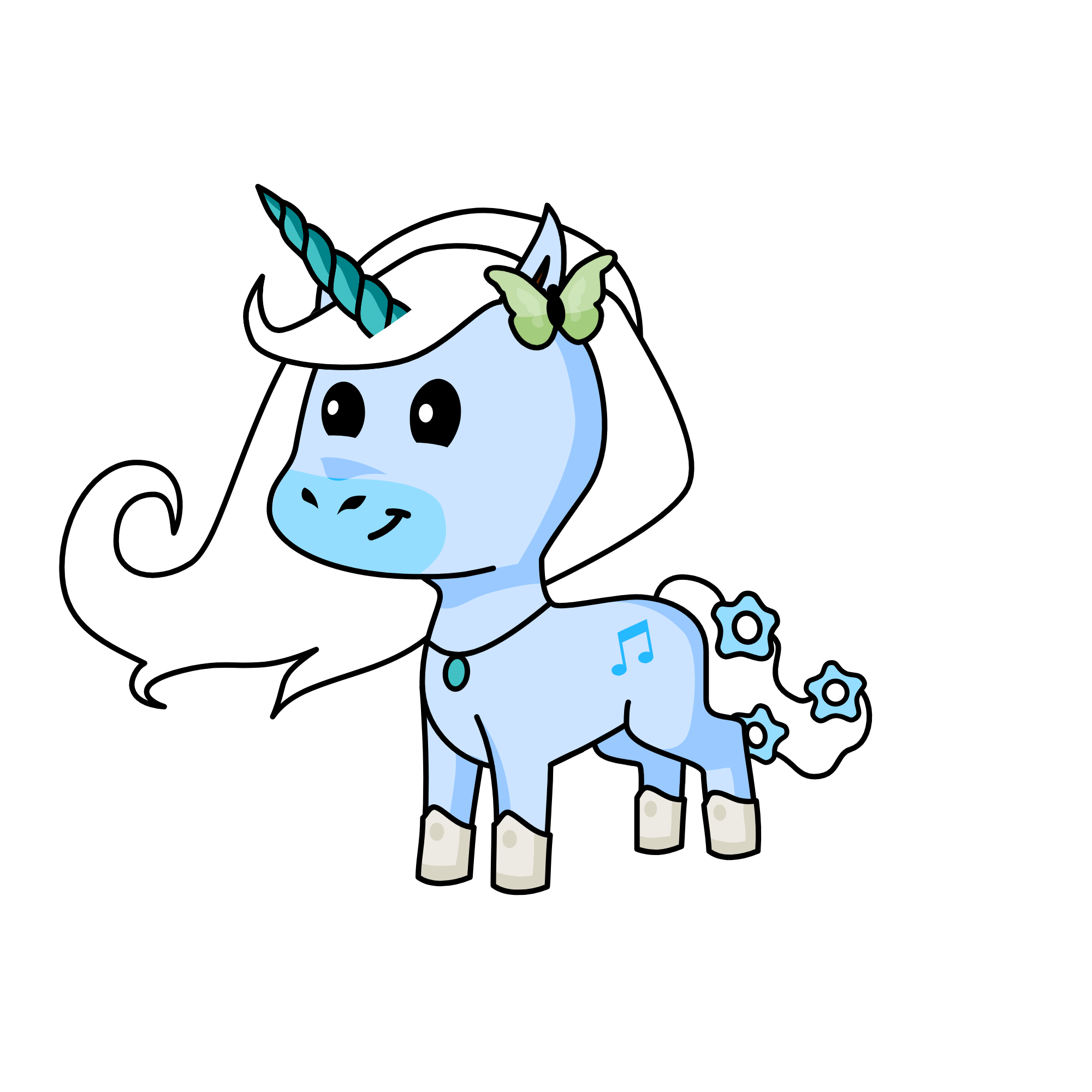 l, the unicorn