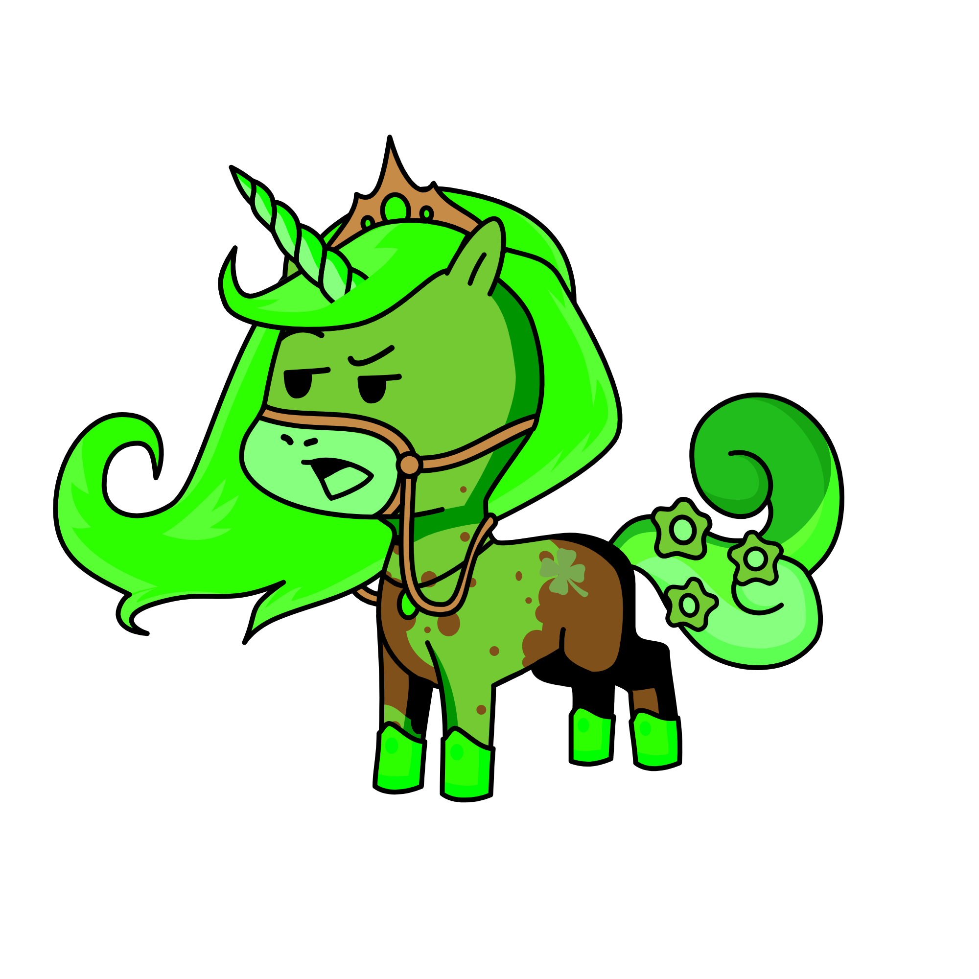 Queen Forest, the unicorn