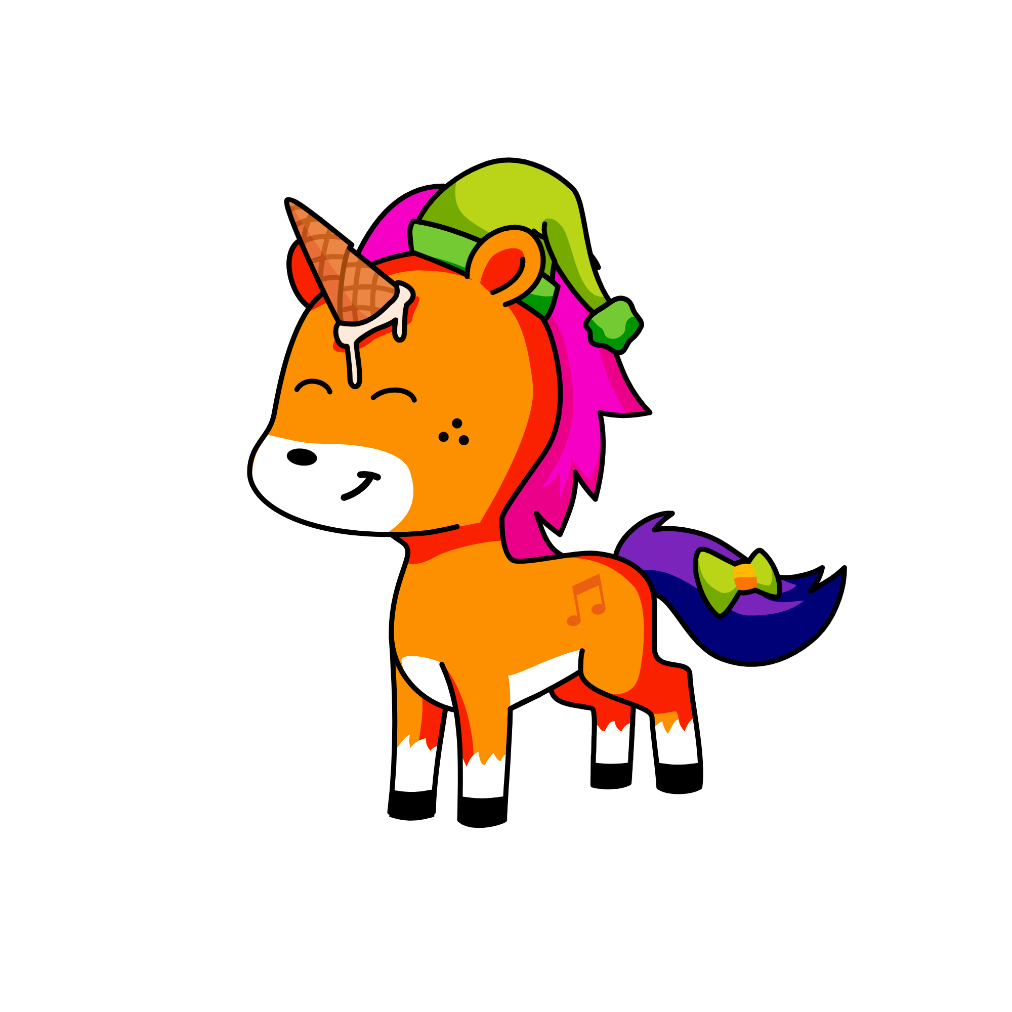 Wait a min- Hit?, the unicorn