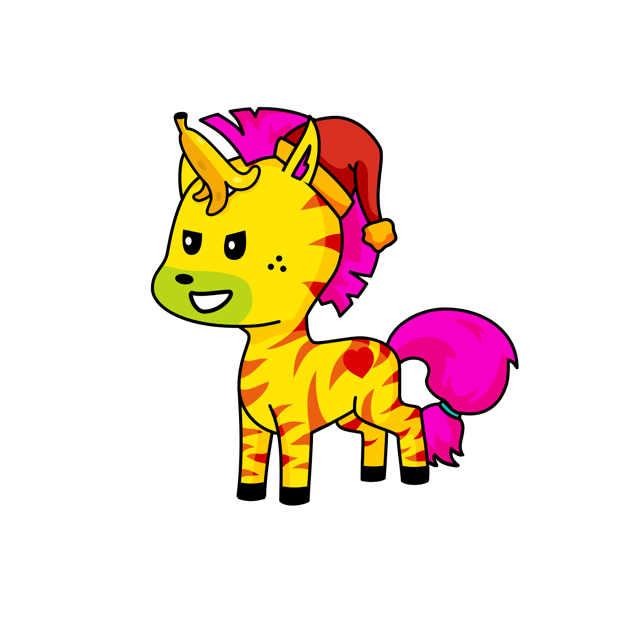 Yawn, the unicorn