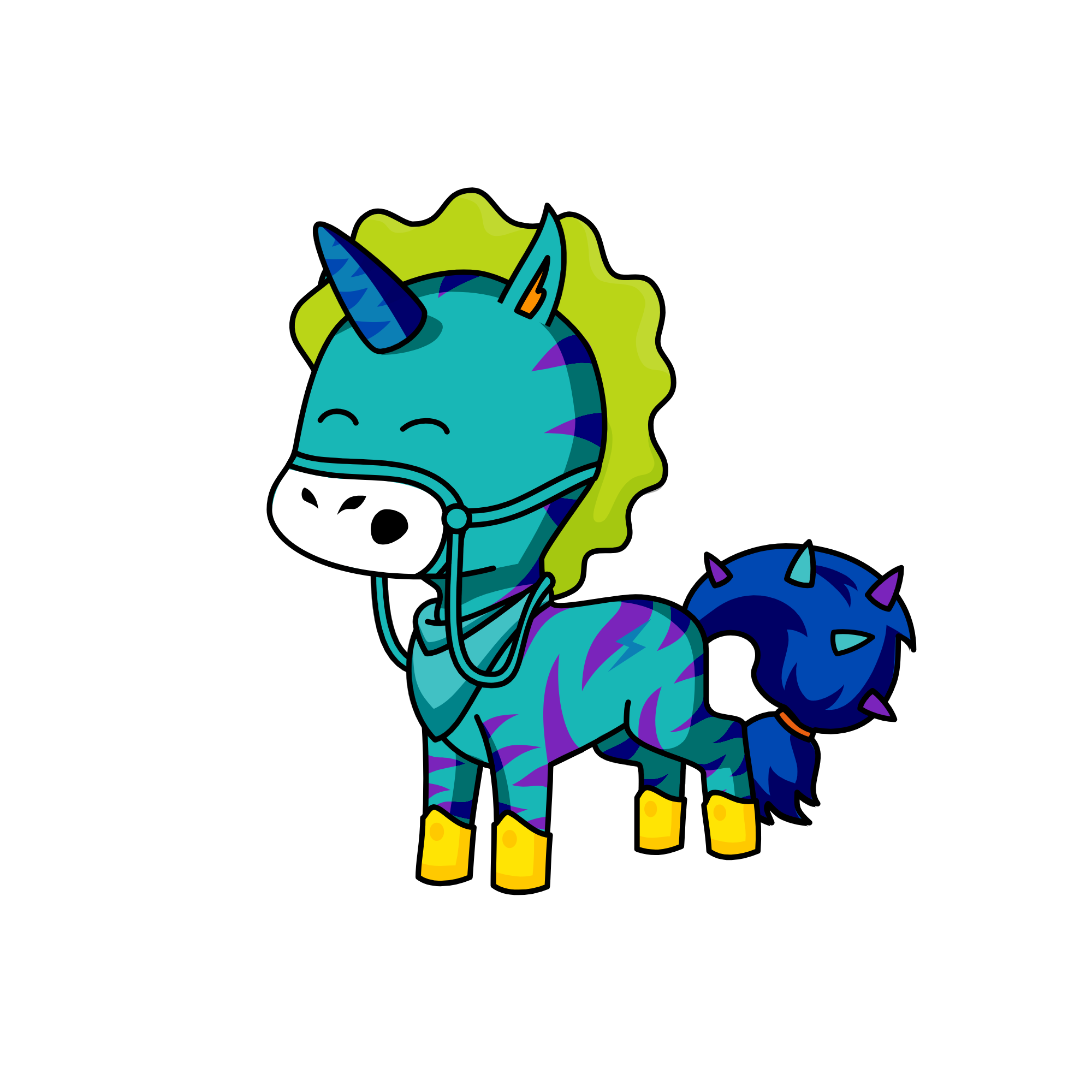 A unicorn name, the unicorn