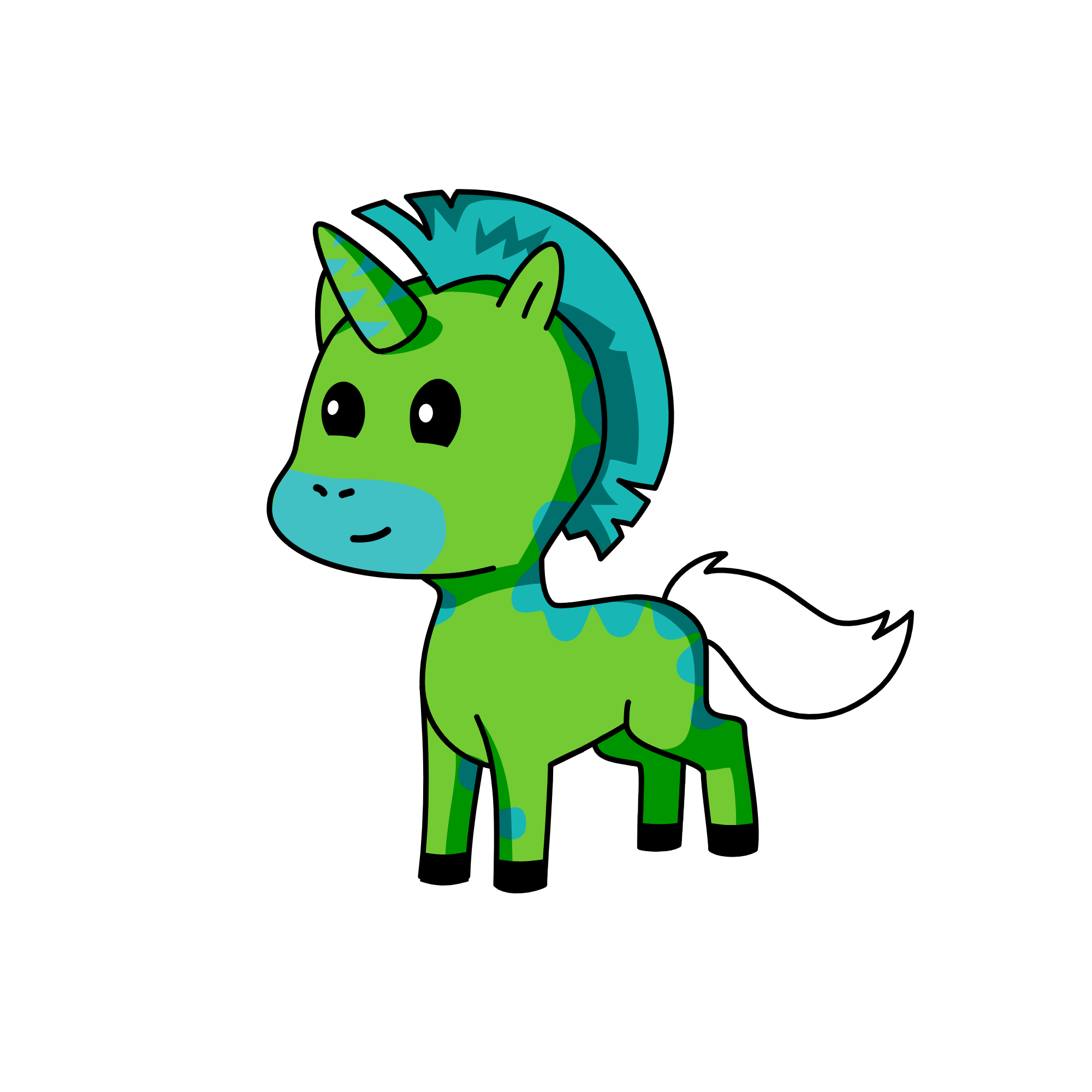 zombie, the unicorn