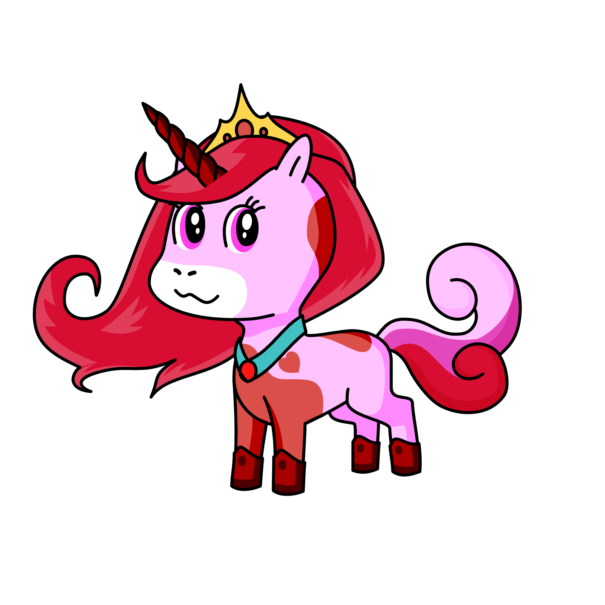 princess ruby star of gems, the unicorn