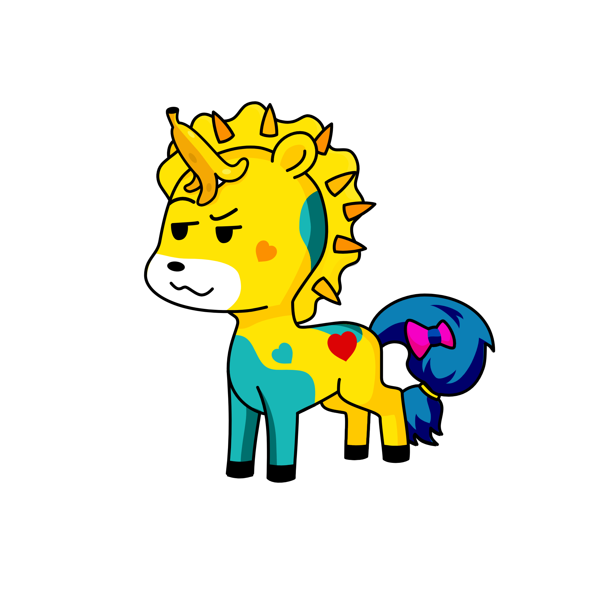 Ahhh, my faceee, the unicorn