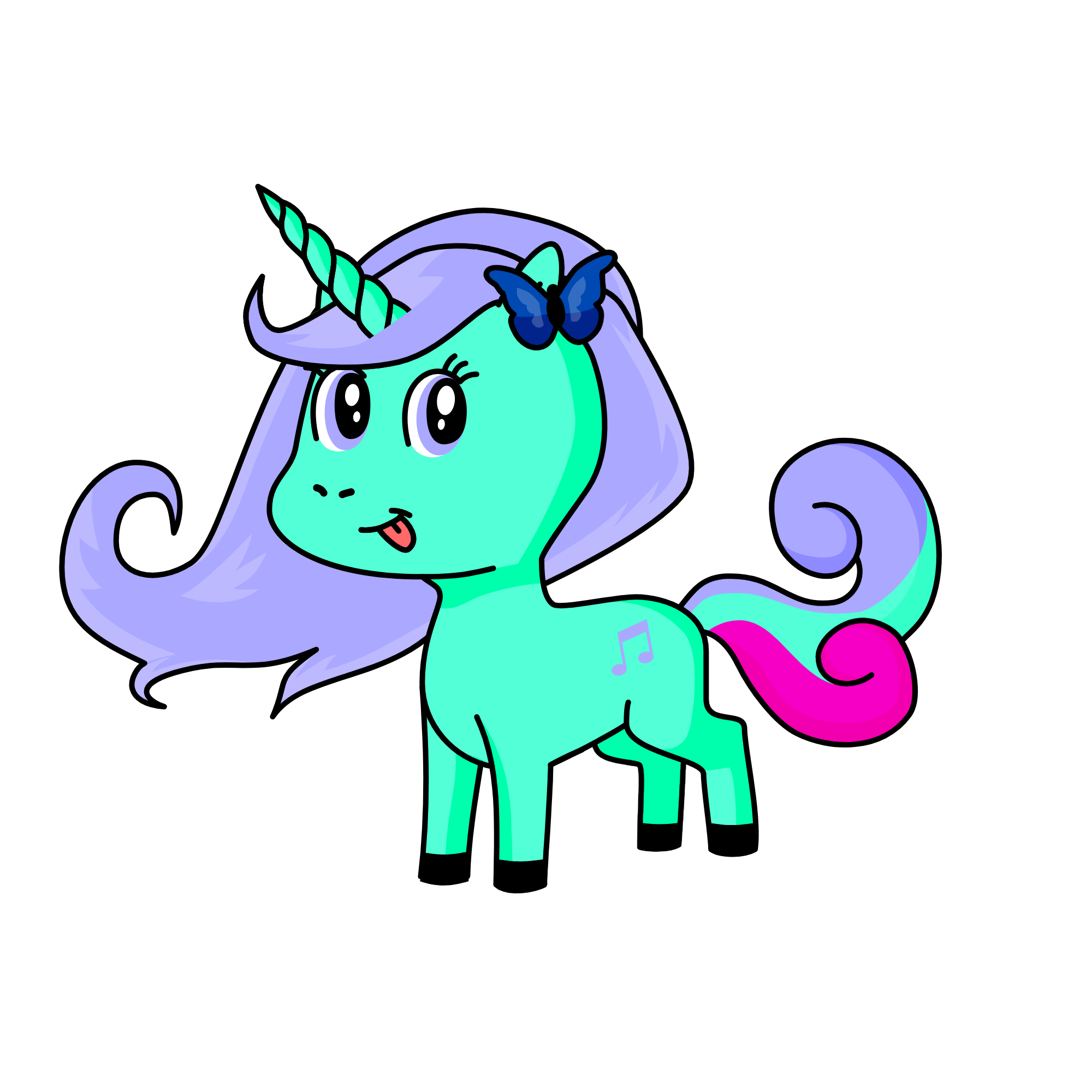 myousa, the unicorn