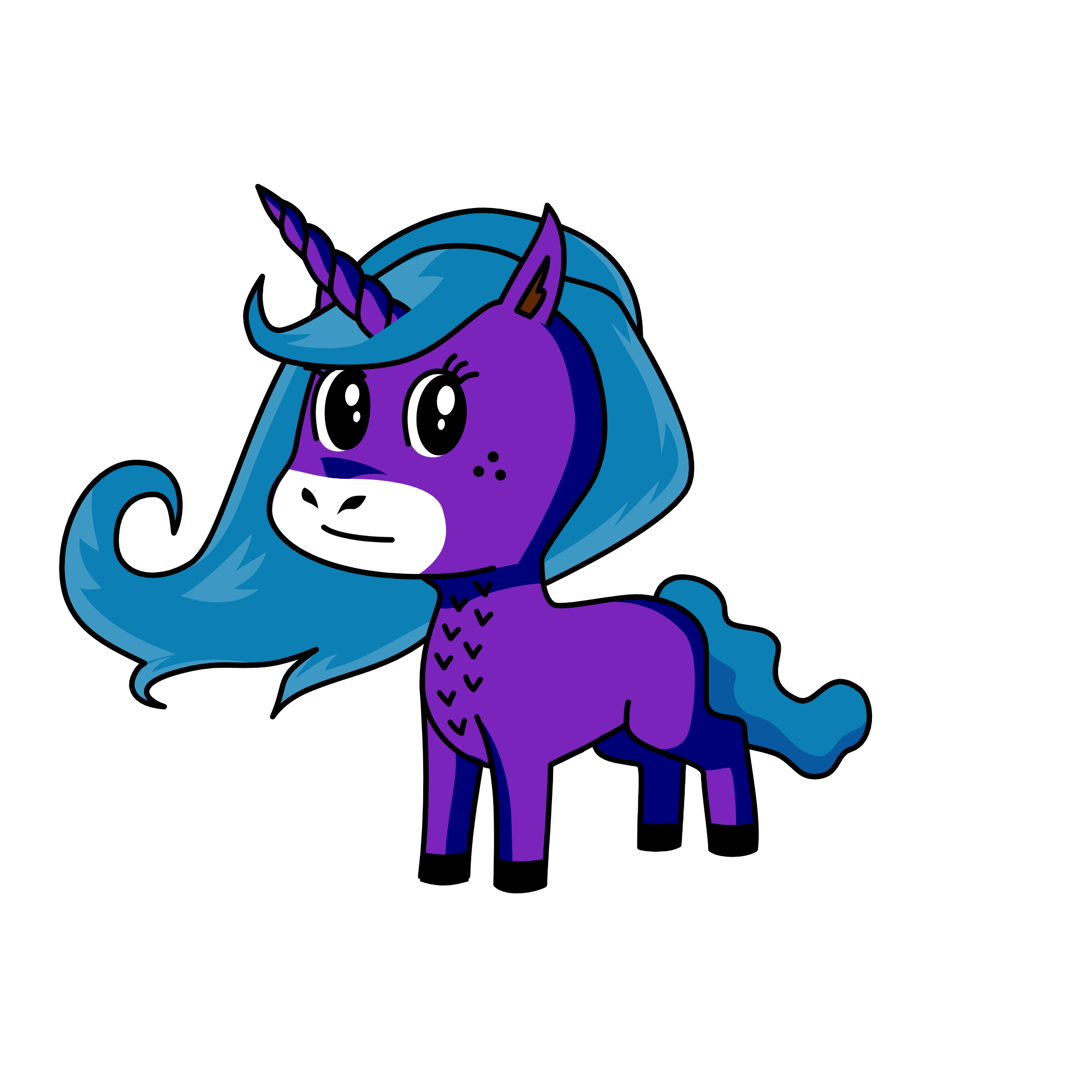 princess luna, the unicorn