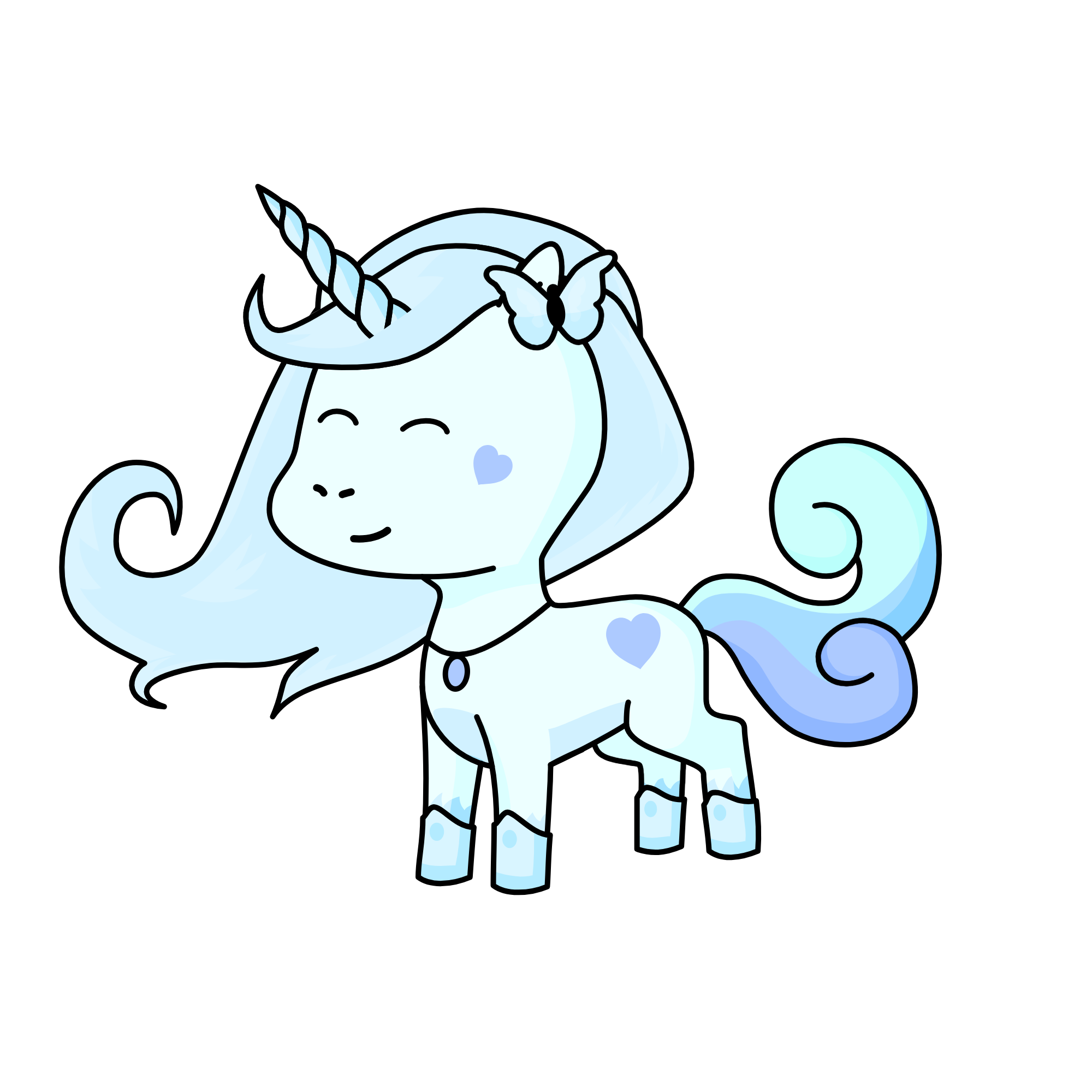 bluebay, the unicorn