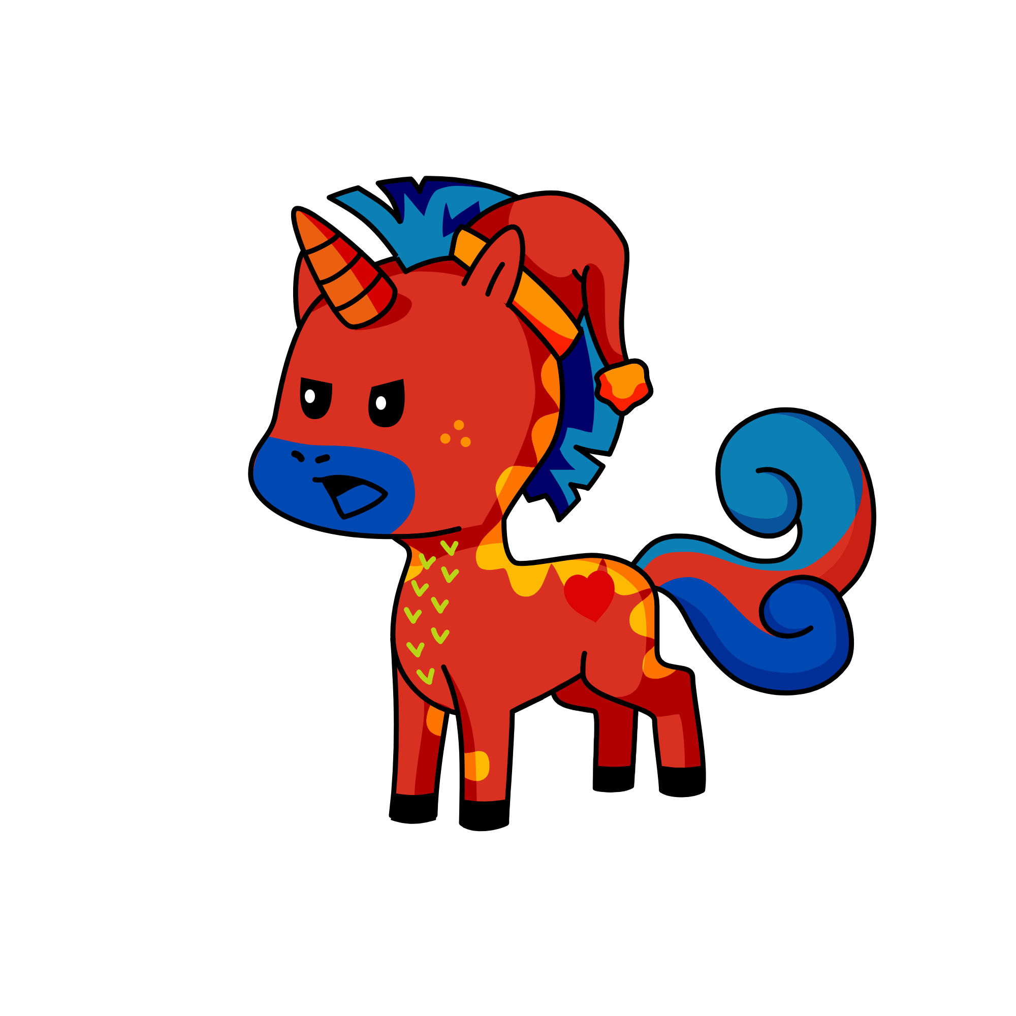 That one kid who yells at everyone for no reason, the unicorn