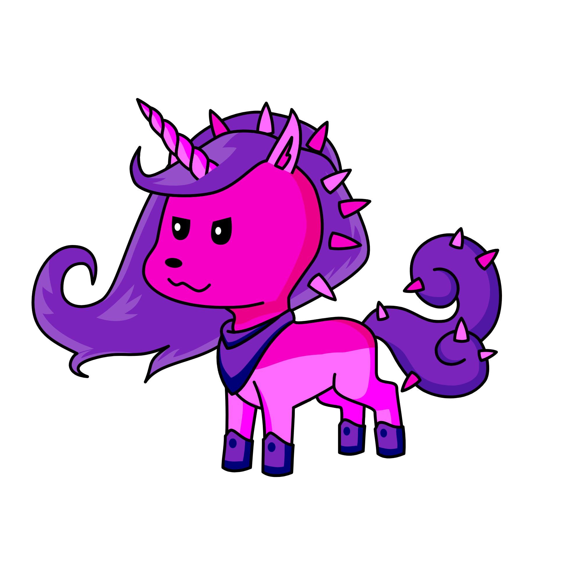 Me when I don't have homework and get to do whatever I want, the unicorn