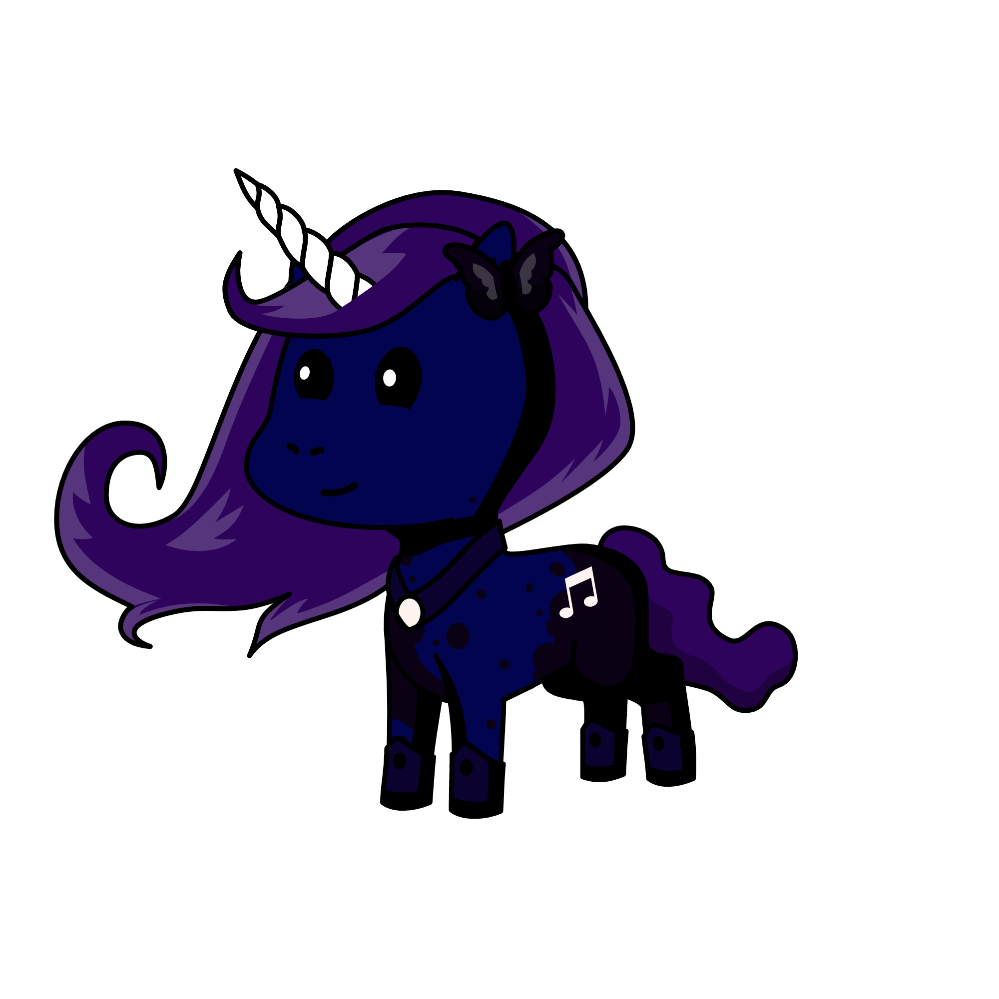 Lunar, the unicorn