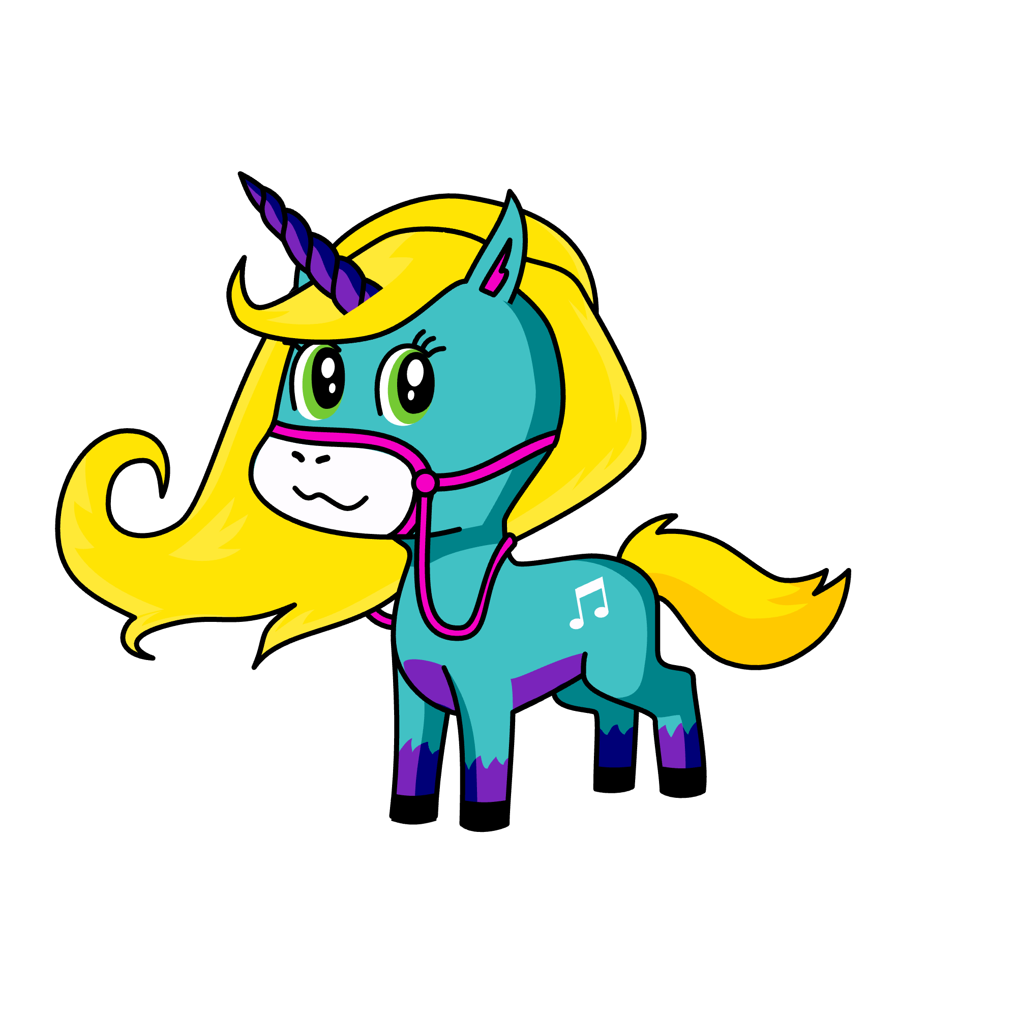 Nynna, the unicorn