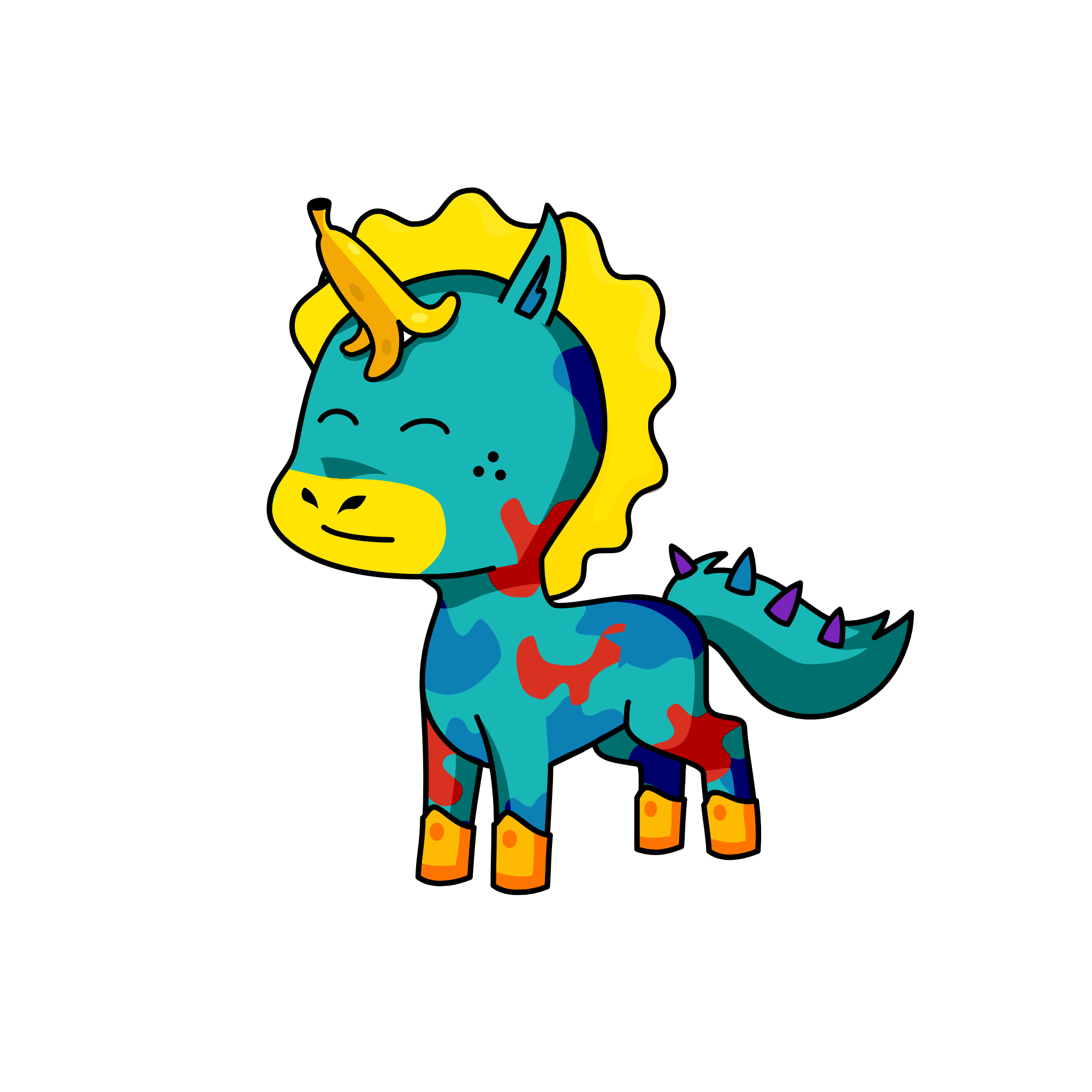 Martin, does that uni LOOK emo? No, it doesnt, but you do., the unicorn