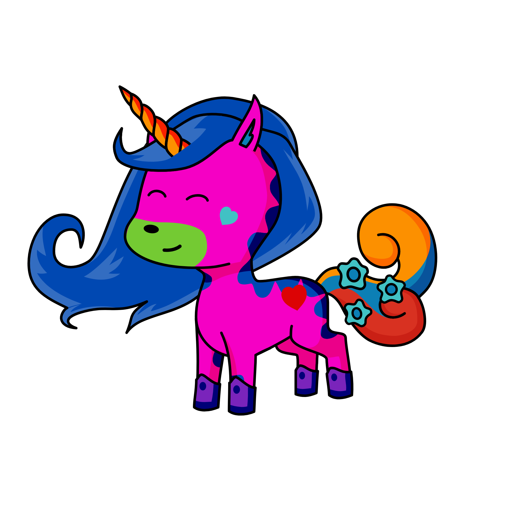  , the unicorn