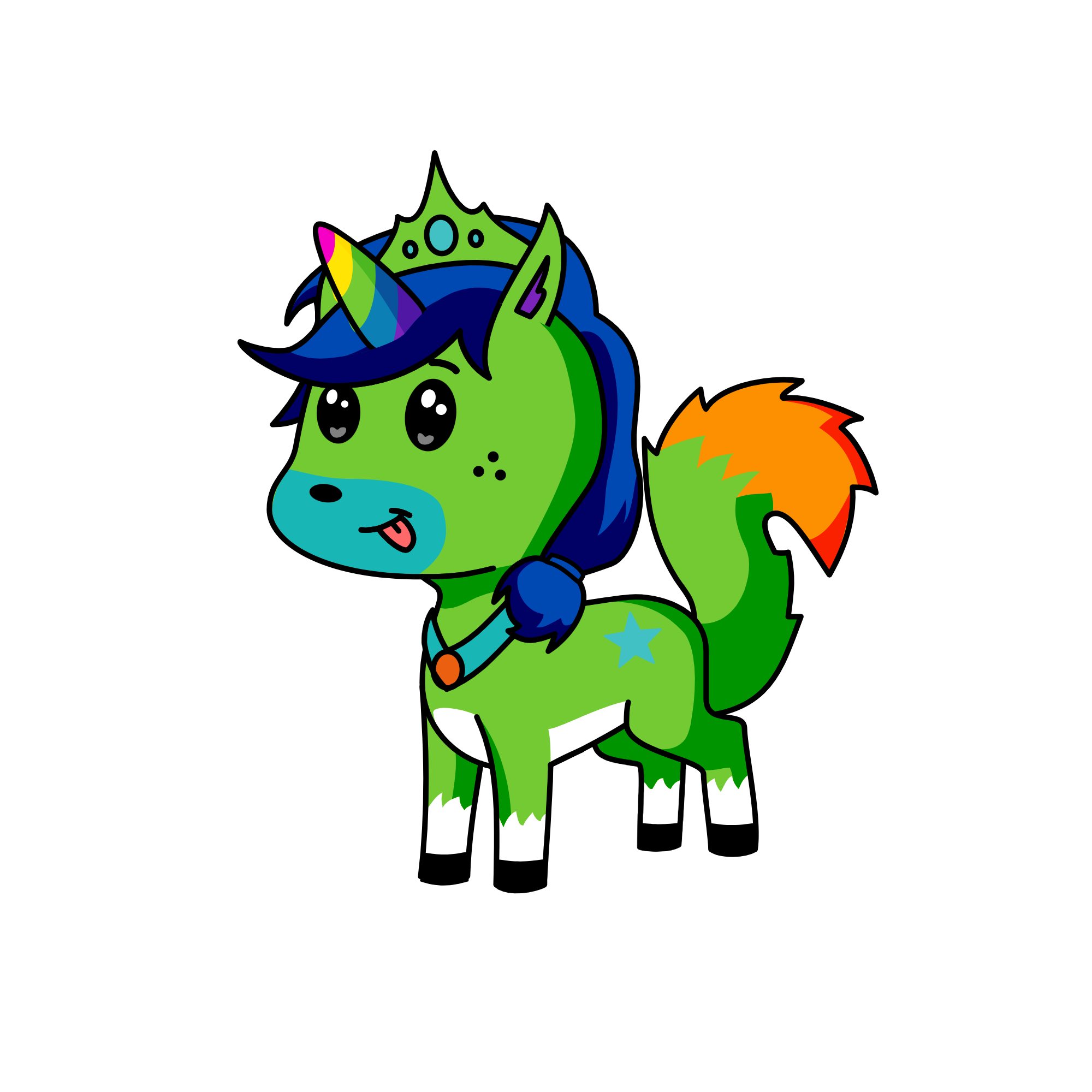 poopie, the unicorn
