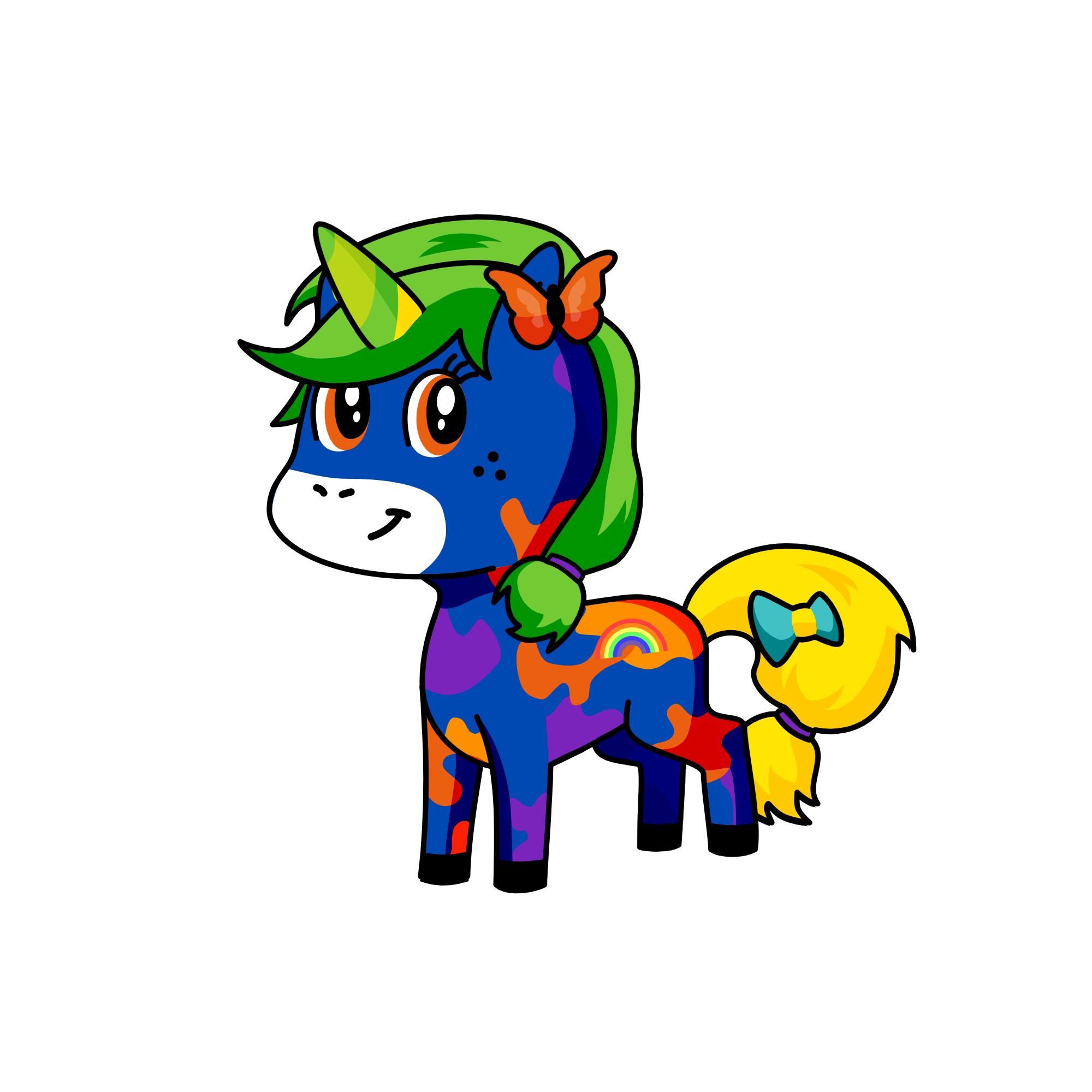 Hiiiiii, the unicorn