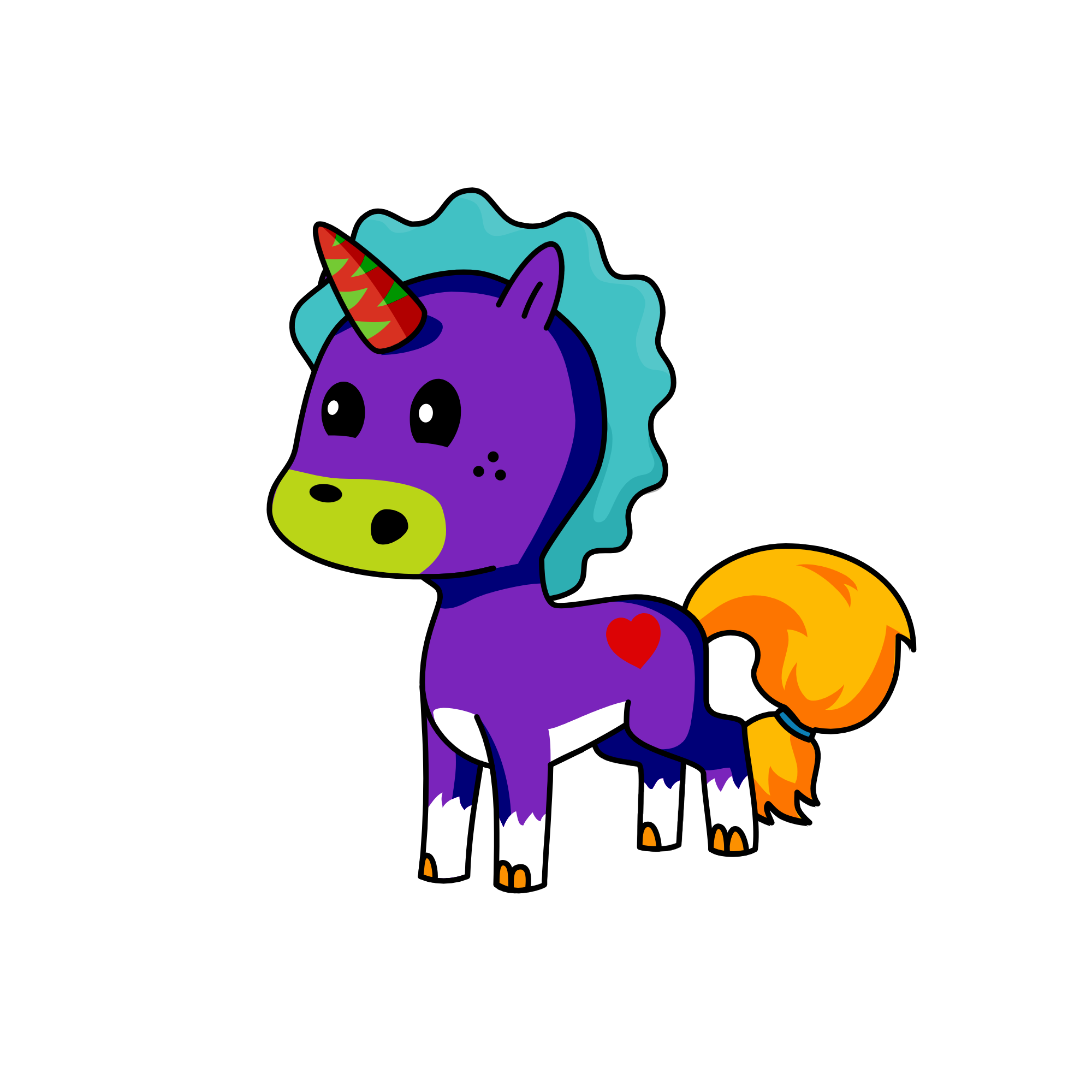 Kora, I've been yelling at this guy since the start-, the unicorn