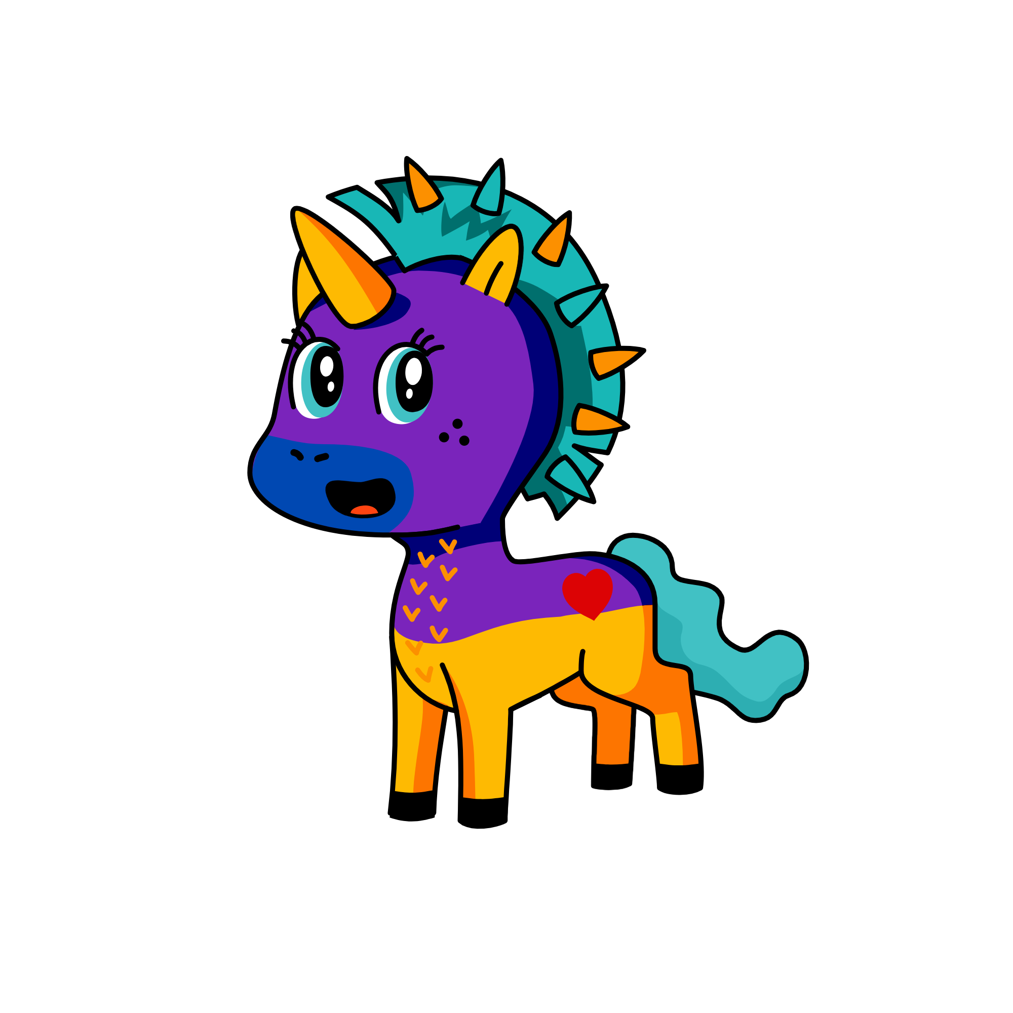 I know but I still don`t know who you r, the unicorn