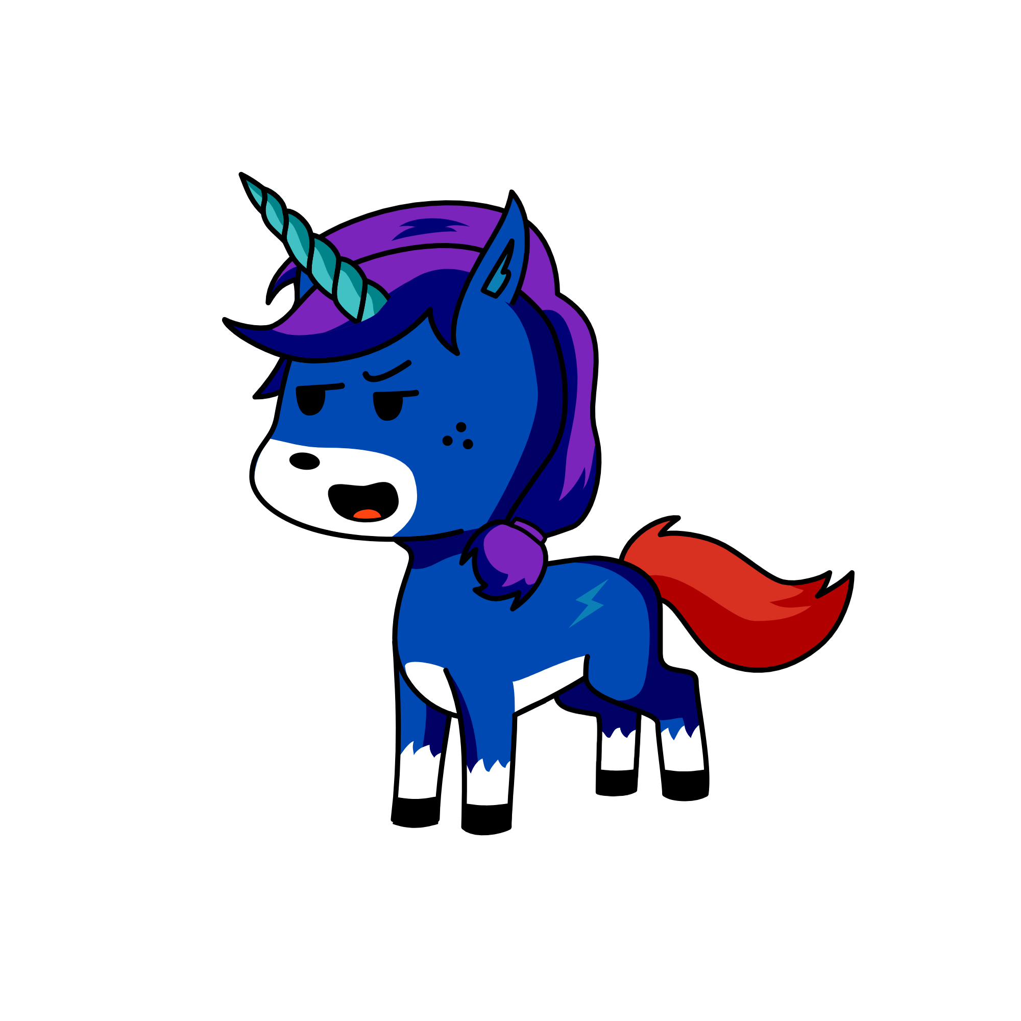 j, the unicorn